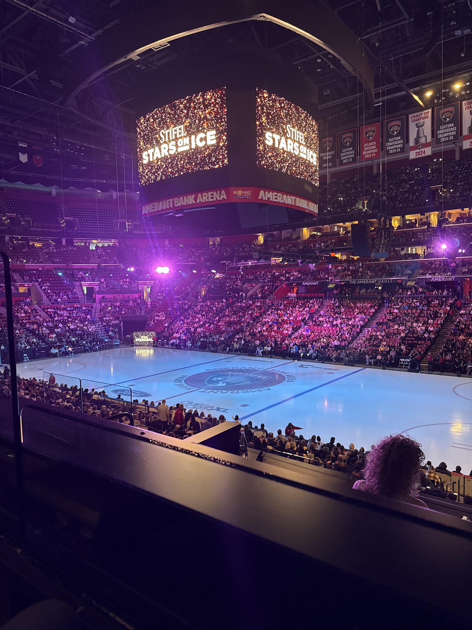Real Fan View taken from Section 115 at Amerant Bank Arena by Kylie B