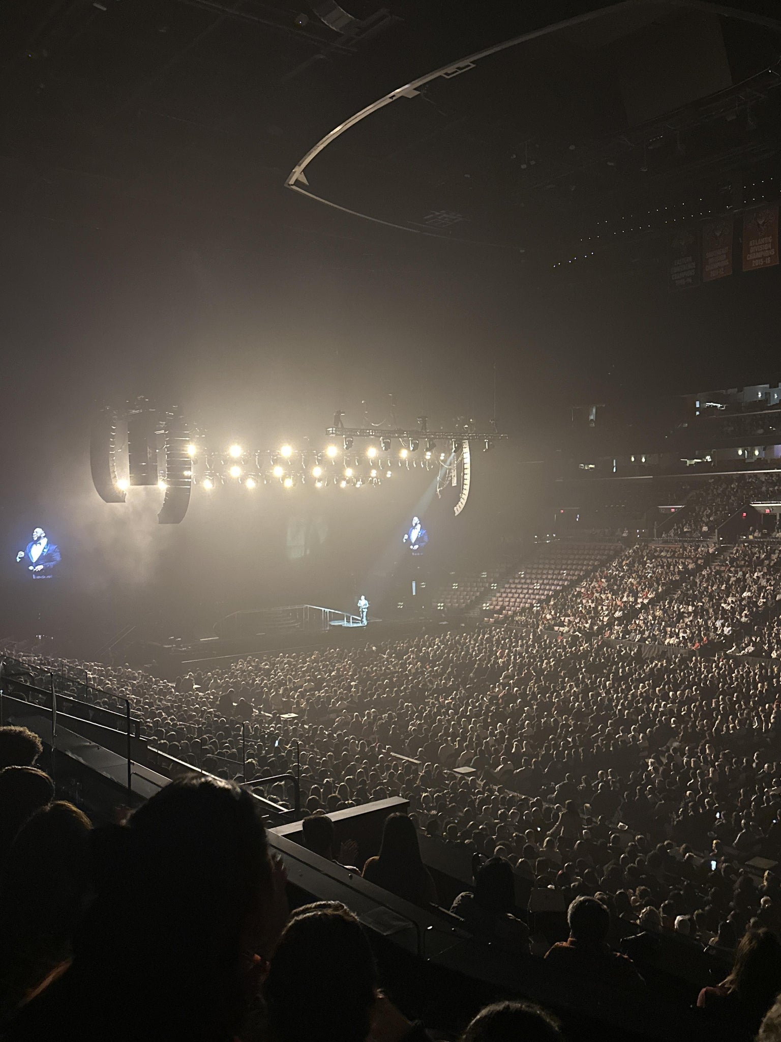Real Fan View taken from Section 115 at Amerant Bank Arena by Sara S