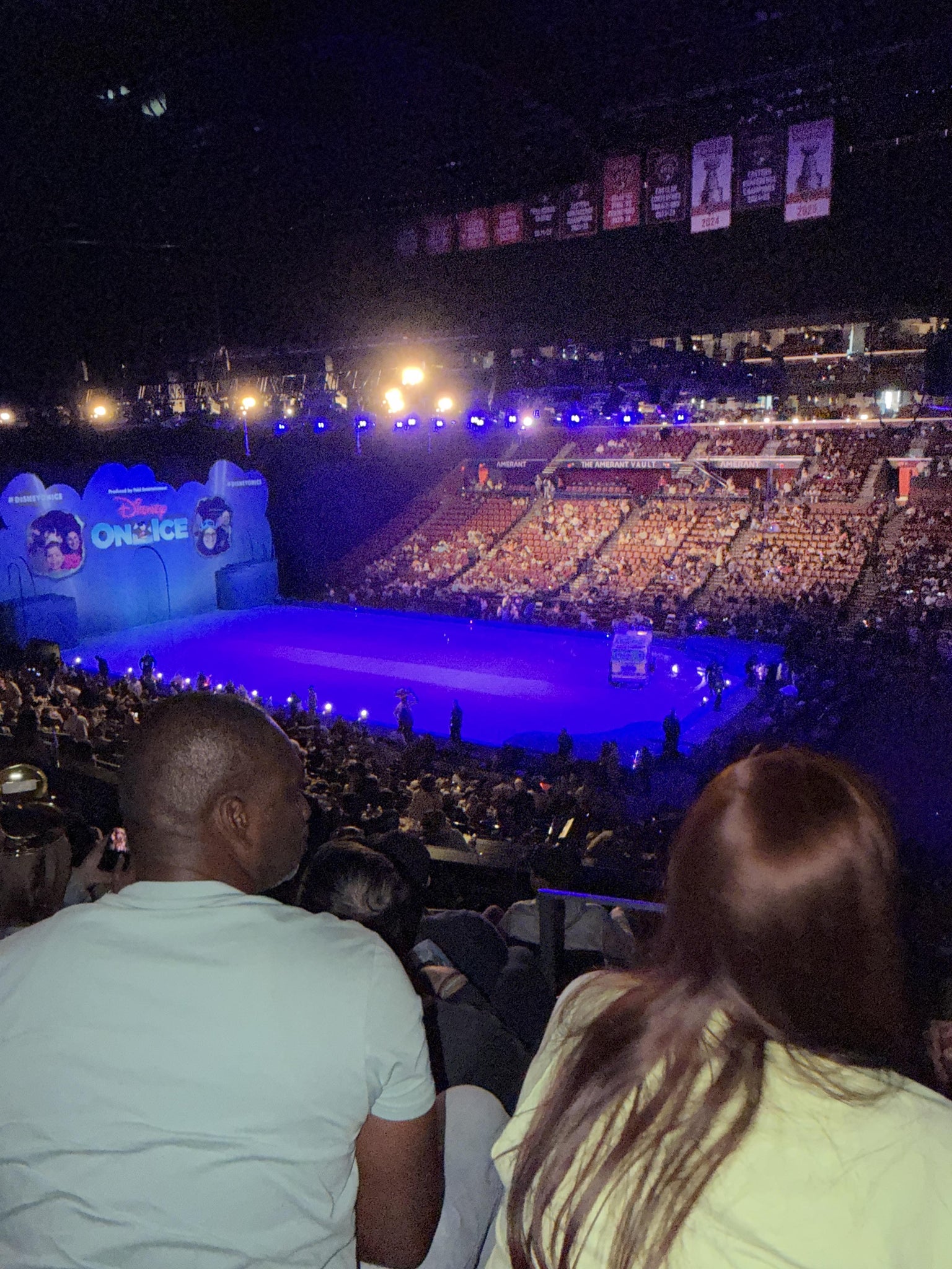 Real Fan View taken from Section 115 at Amerant Bank Arena by Amber M