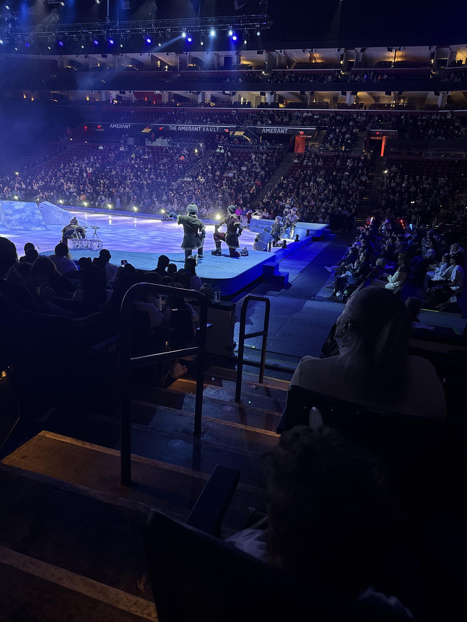 Real Fan View taken from Section 115 at Amerant Bank Arena by Basenaye M