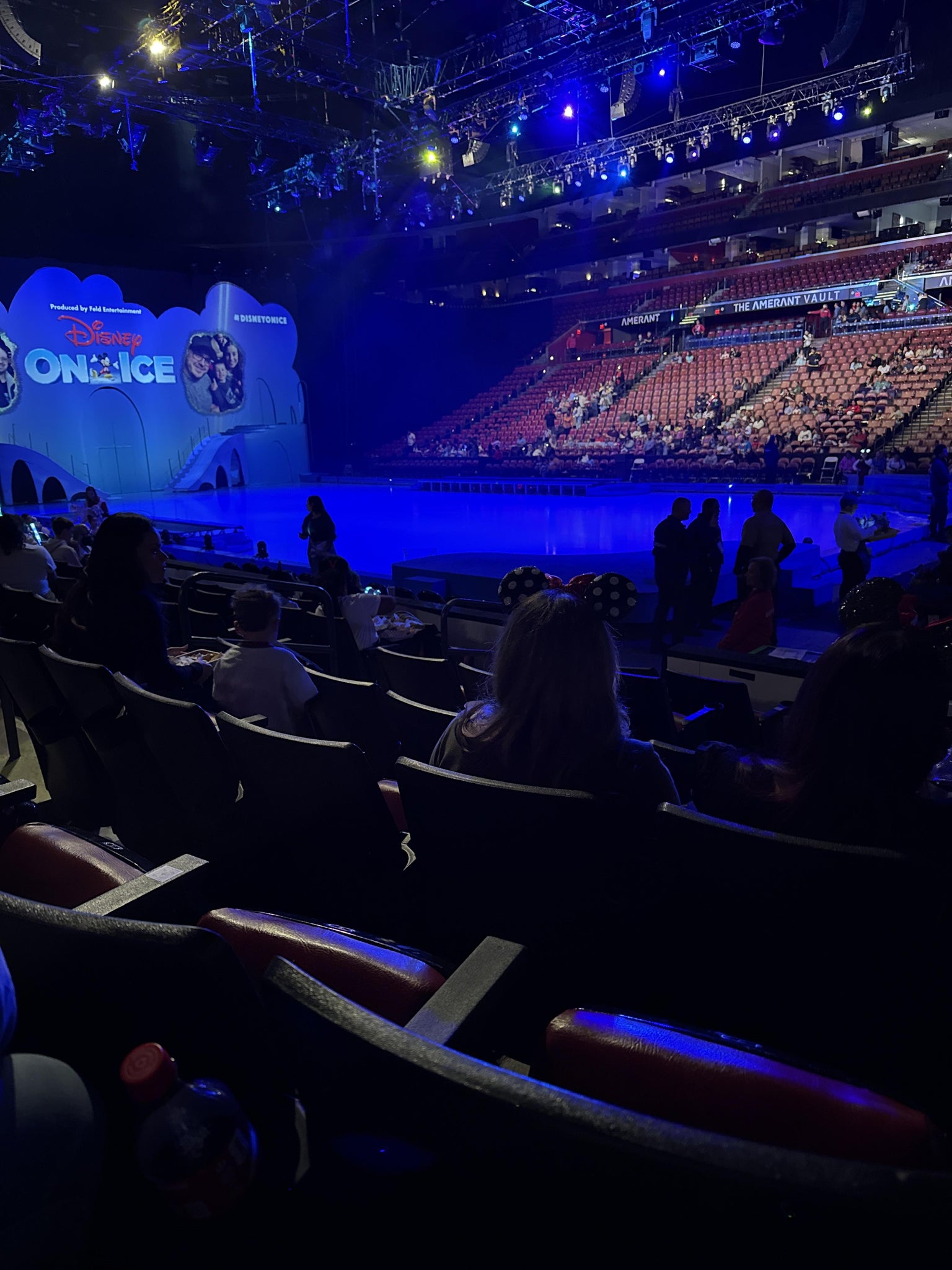 Real Fan View taken from Section 115 at Amerant Bank Arena by Pammela D