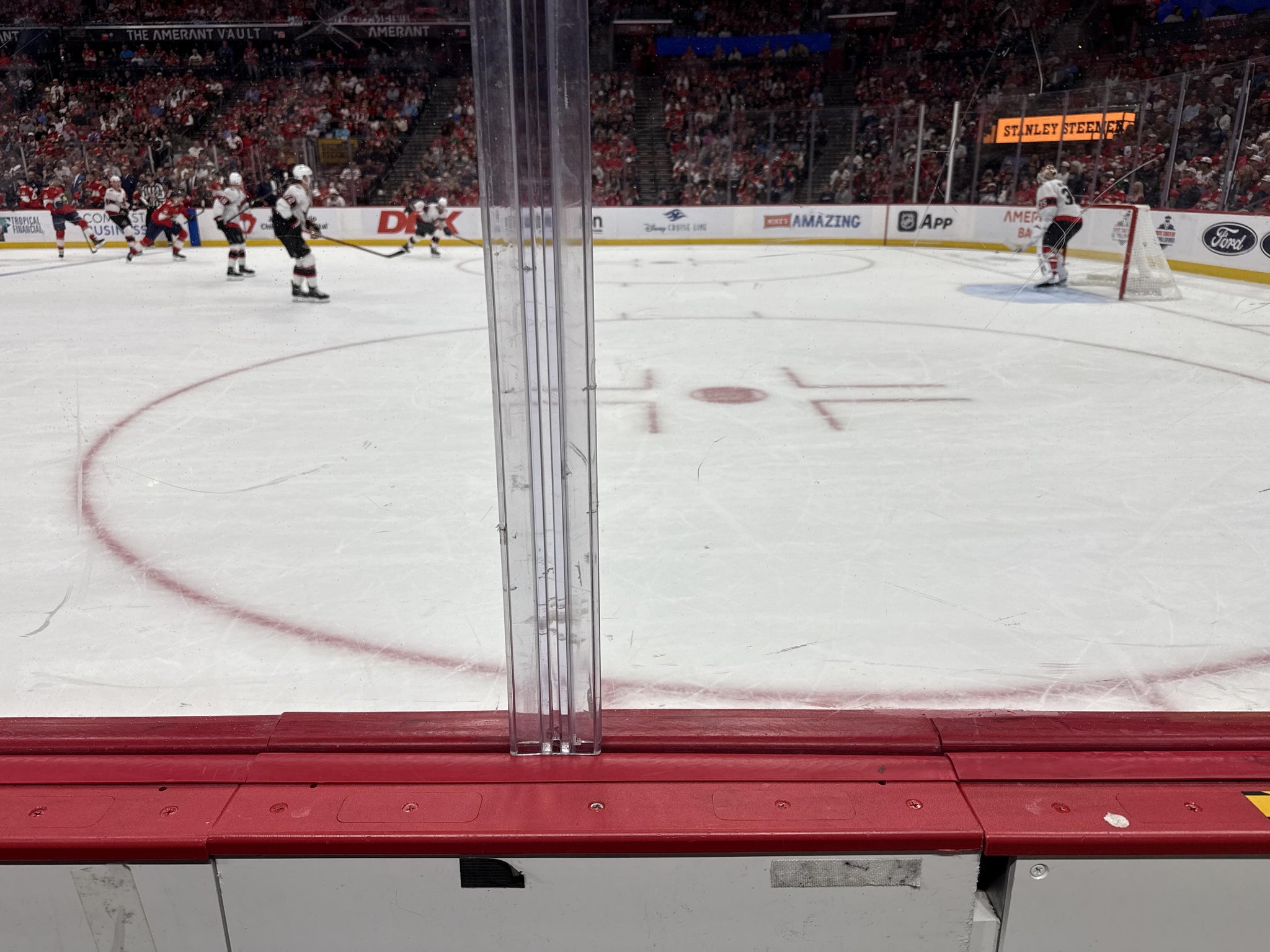 Real Fan View taken from Section 116 at Amerant Bank Arena by Uzi H