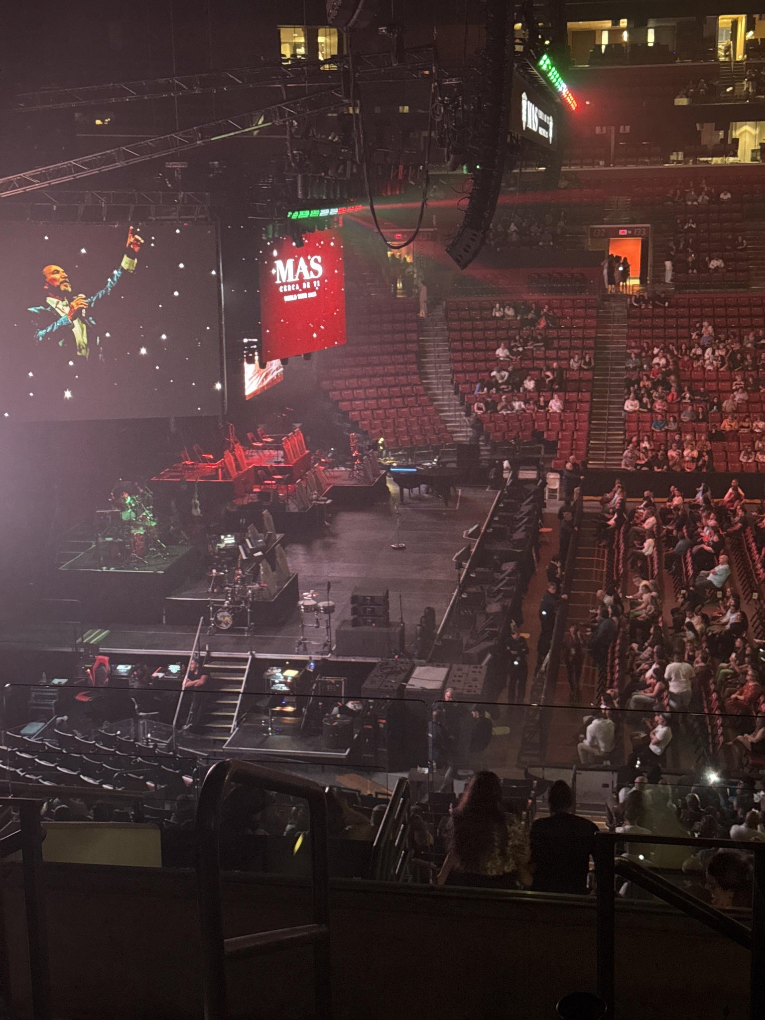 Real Fan View taken from Section 120 at Amerant Bank Arena by Juan S