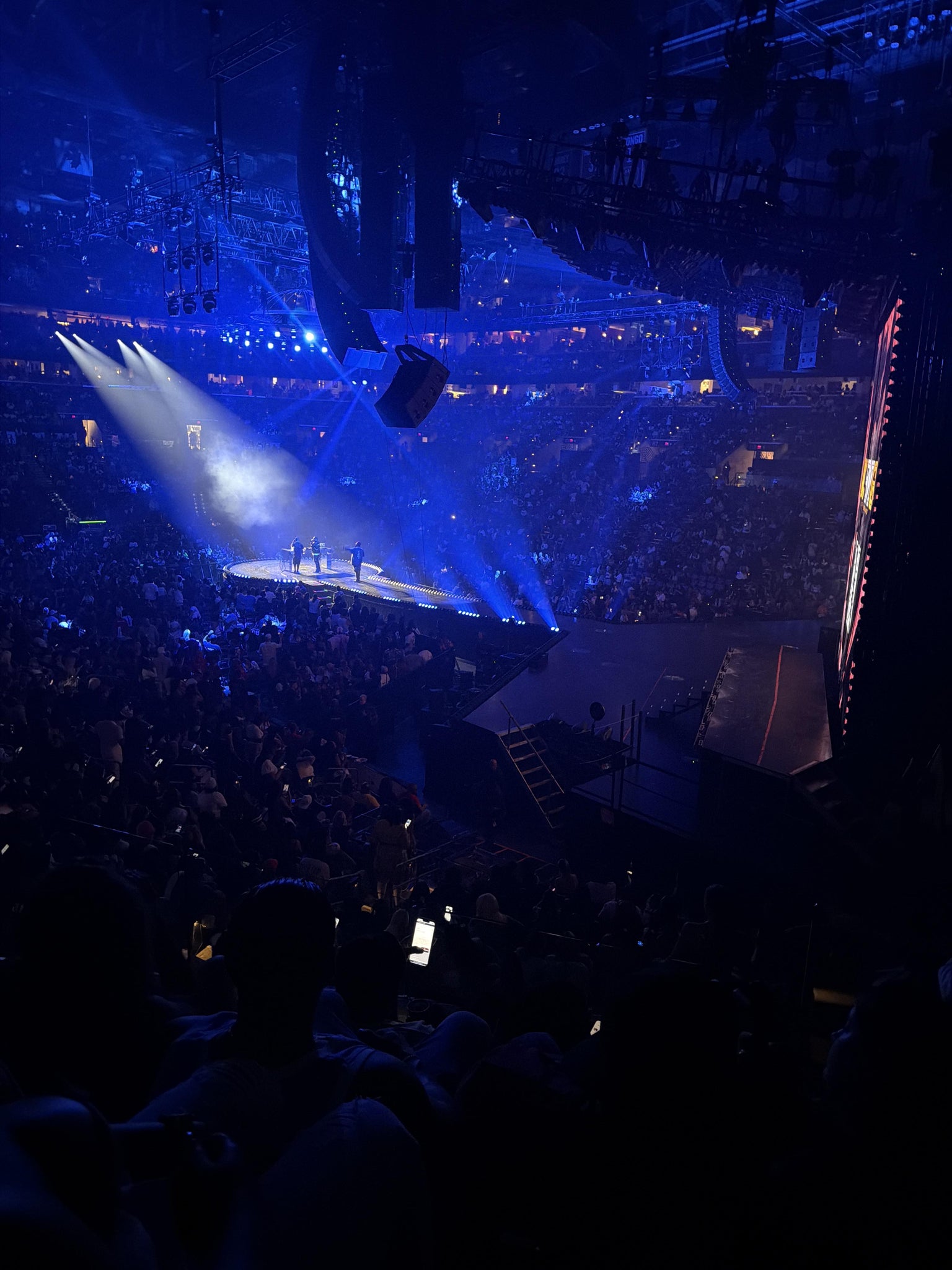 Real Fan View taken from Section 130 at Amerant Bank Arena by Athena S