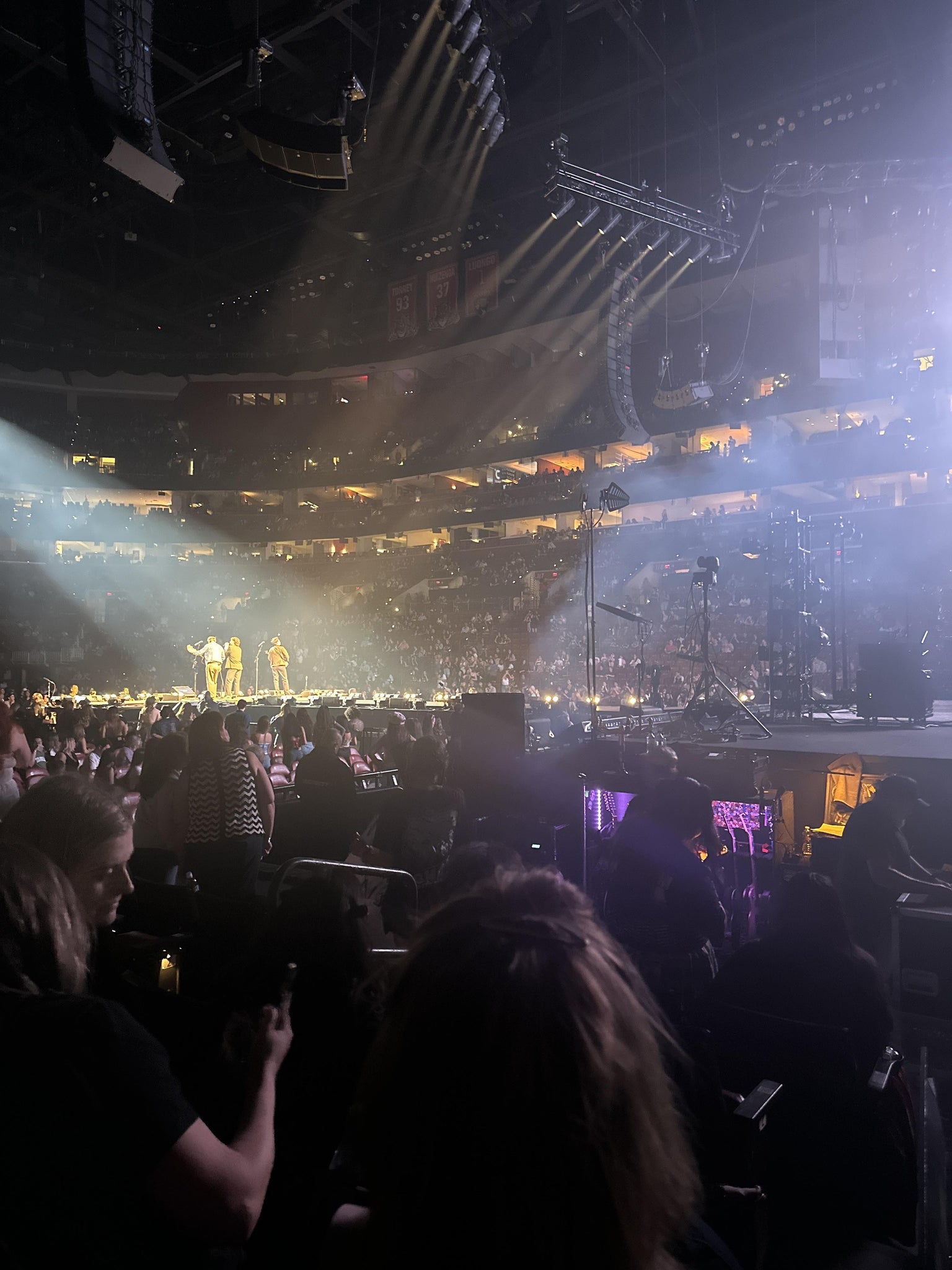 Real Fan View taken from Section 132 at Amerant Bank Arena by Brooke R