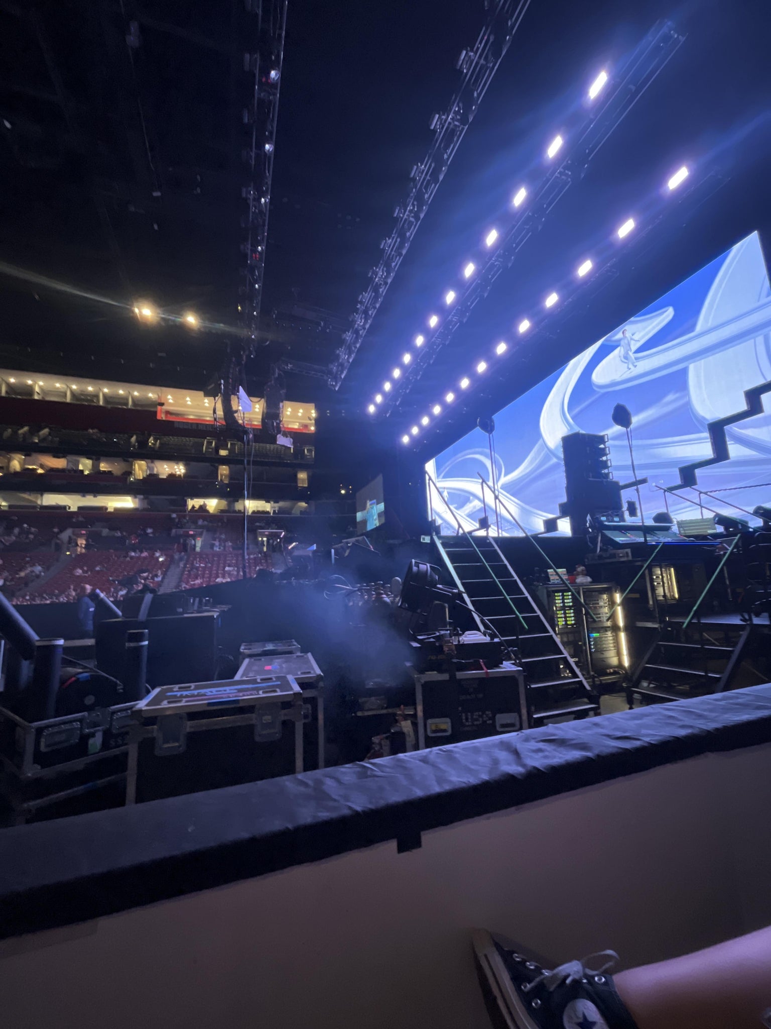 Real Fan View taken from Section 133 at Amerant Bank Arena by Yesenia D