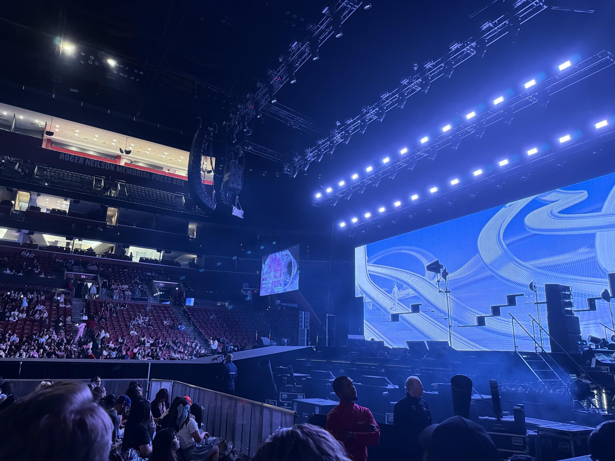 Real Fan View taken from Section 134 at Amerant Bank Arena by Saha S