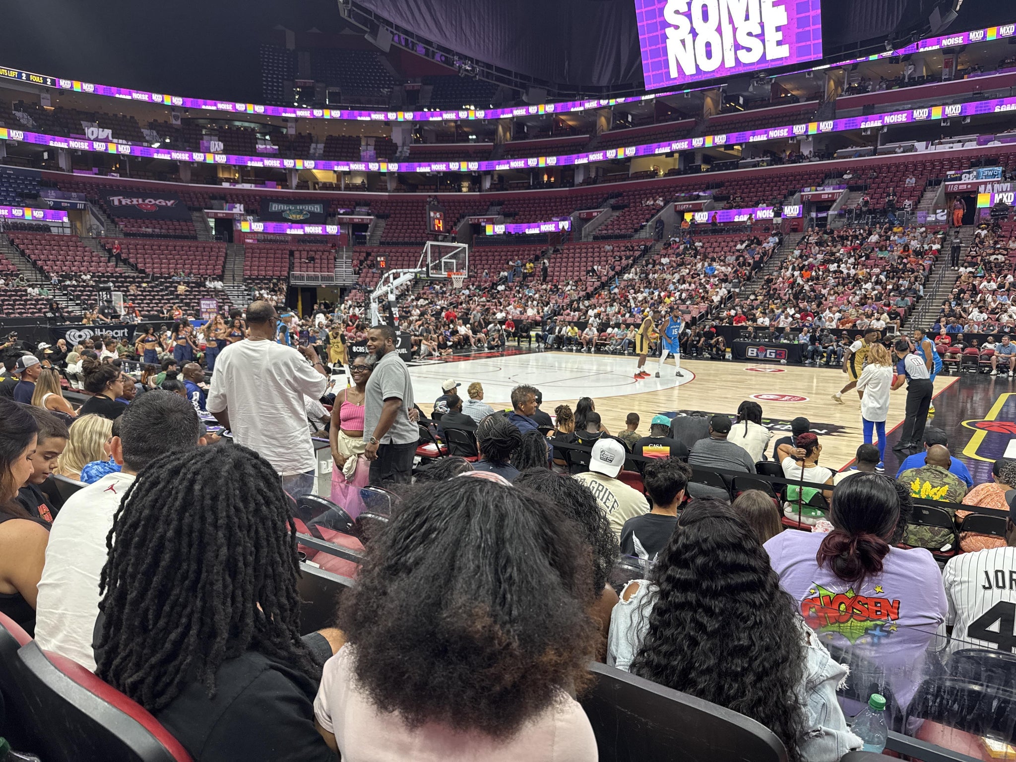 Real Fan View taken from Section 134 at Amerant Bank Arena by Lee A