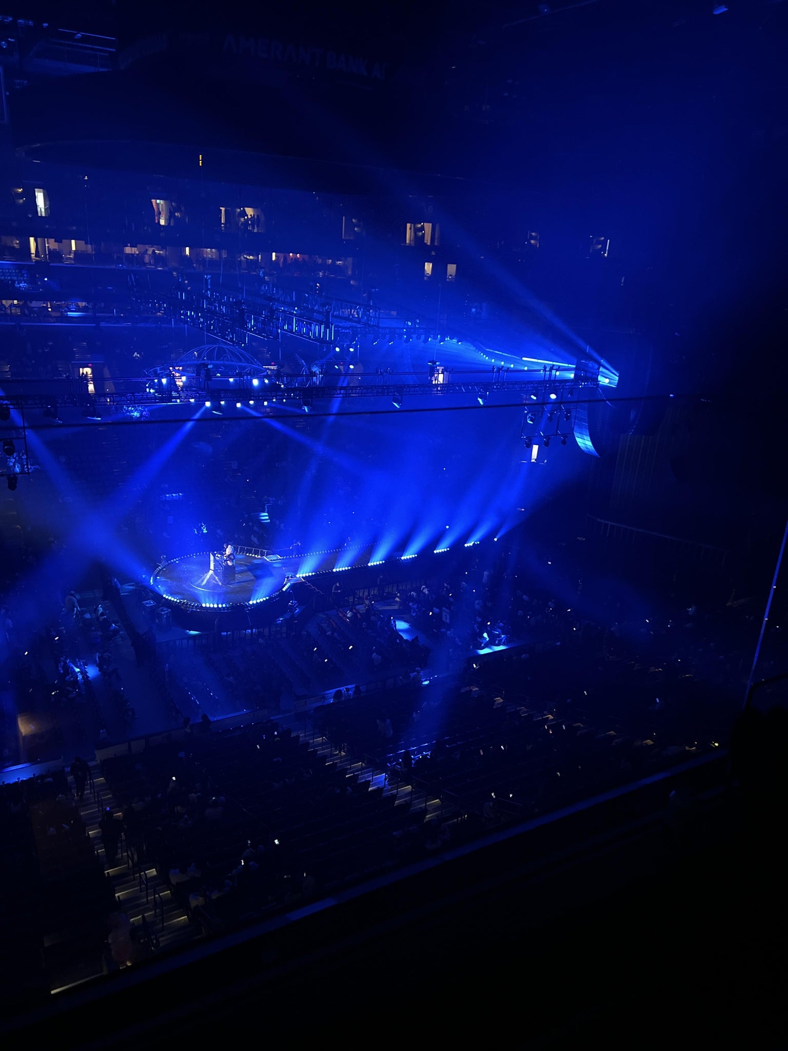 Real Fan View taken from Section 303 at Amerant Bank Arena by Benito S