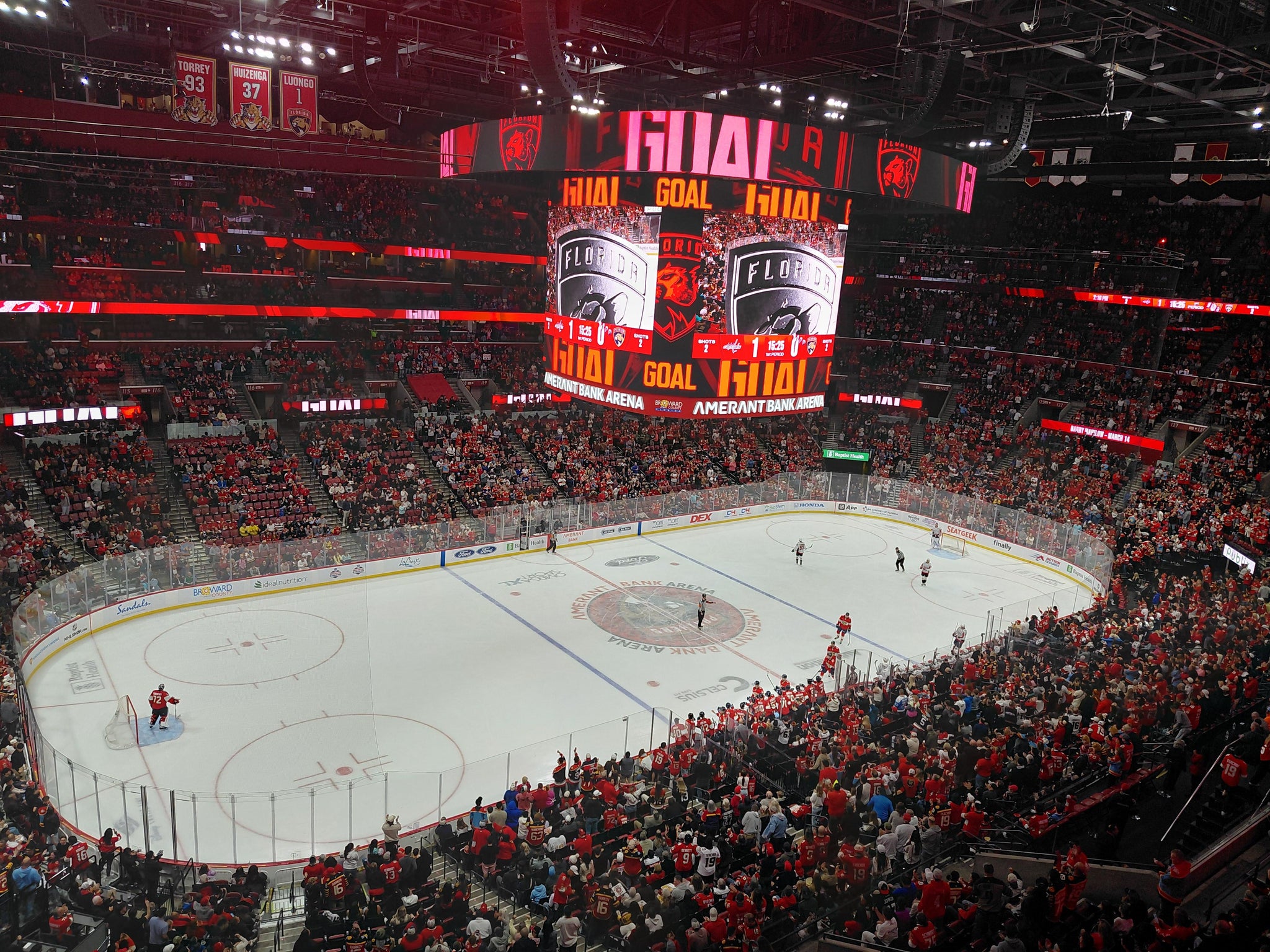 Real Fan View taken from Section 304 at Amerant Bank Arena by Steve K