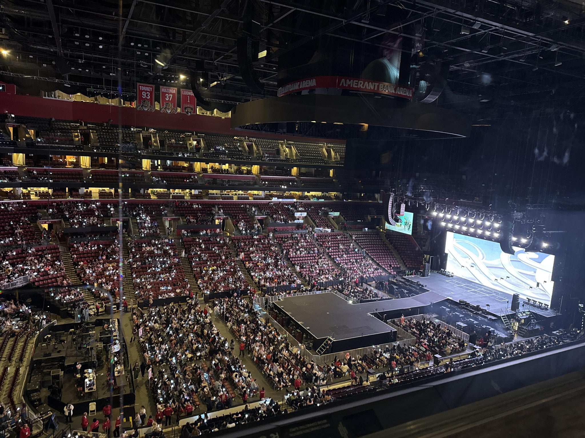 Real Fan View taken from Section 304 at Amerant Bank Arena by Gianna V