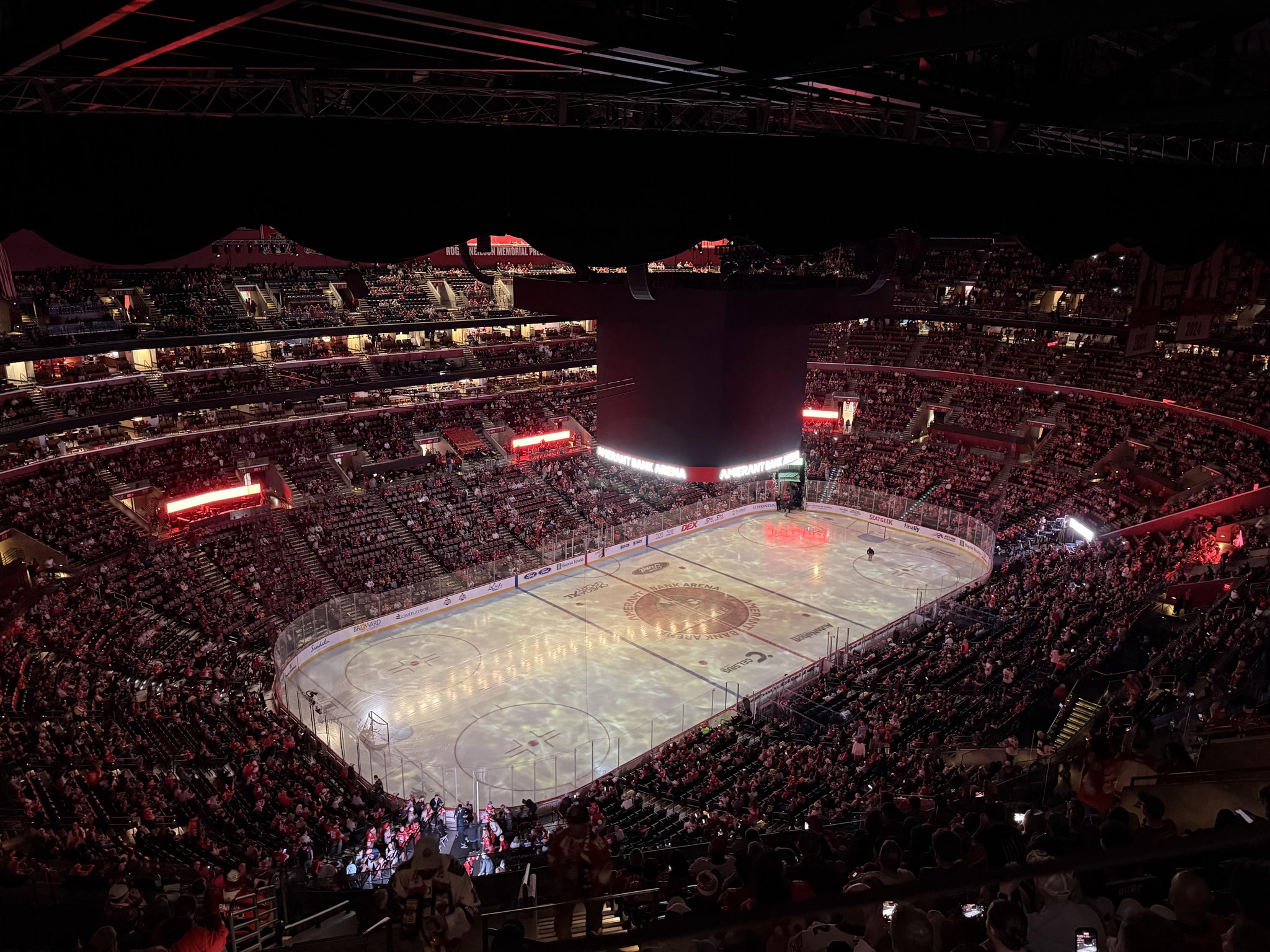 Real Fan View taken from Section 305 at Amerant Bank Arena by Matt C
