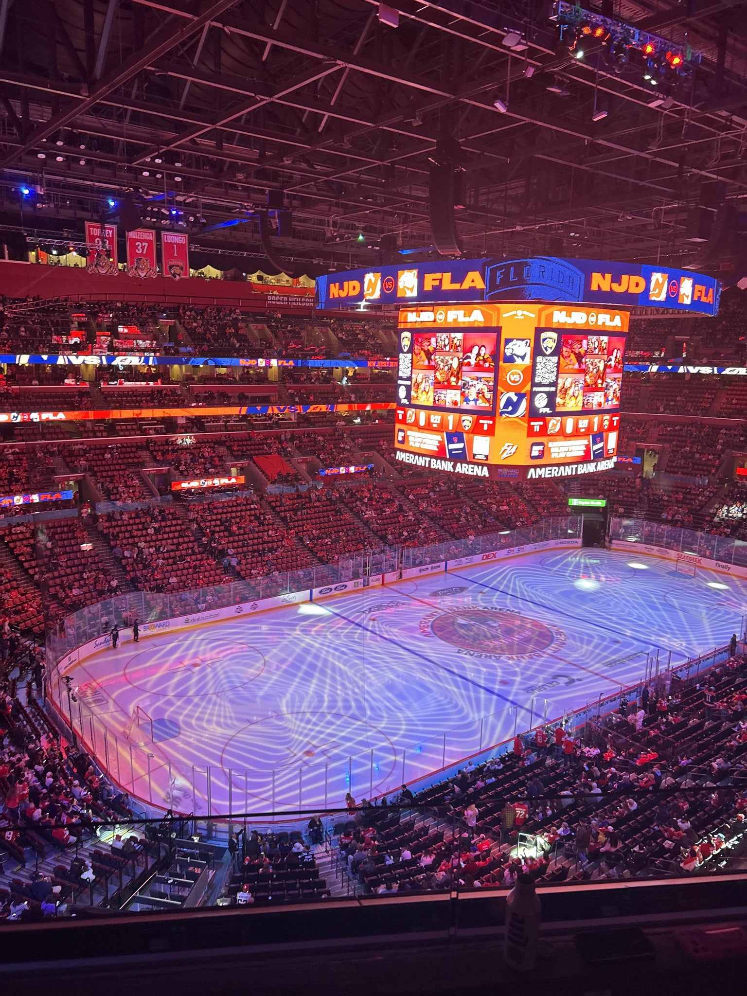 Real Fan View taken from Section 305 at Amerant Bank Arena by Anonymous User