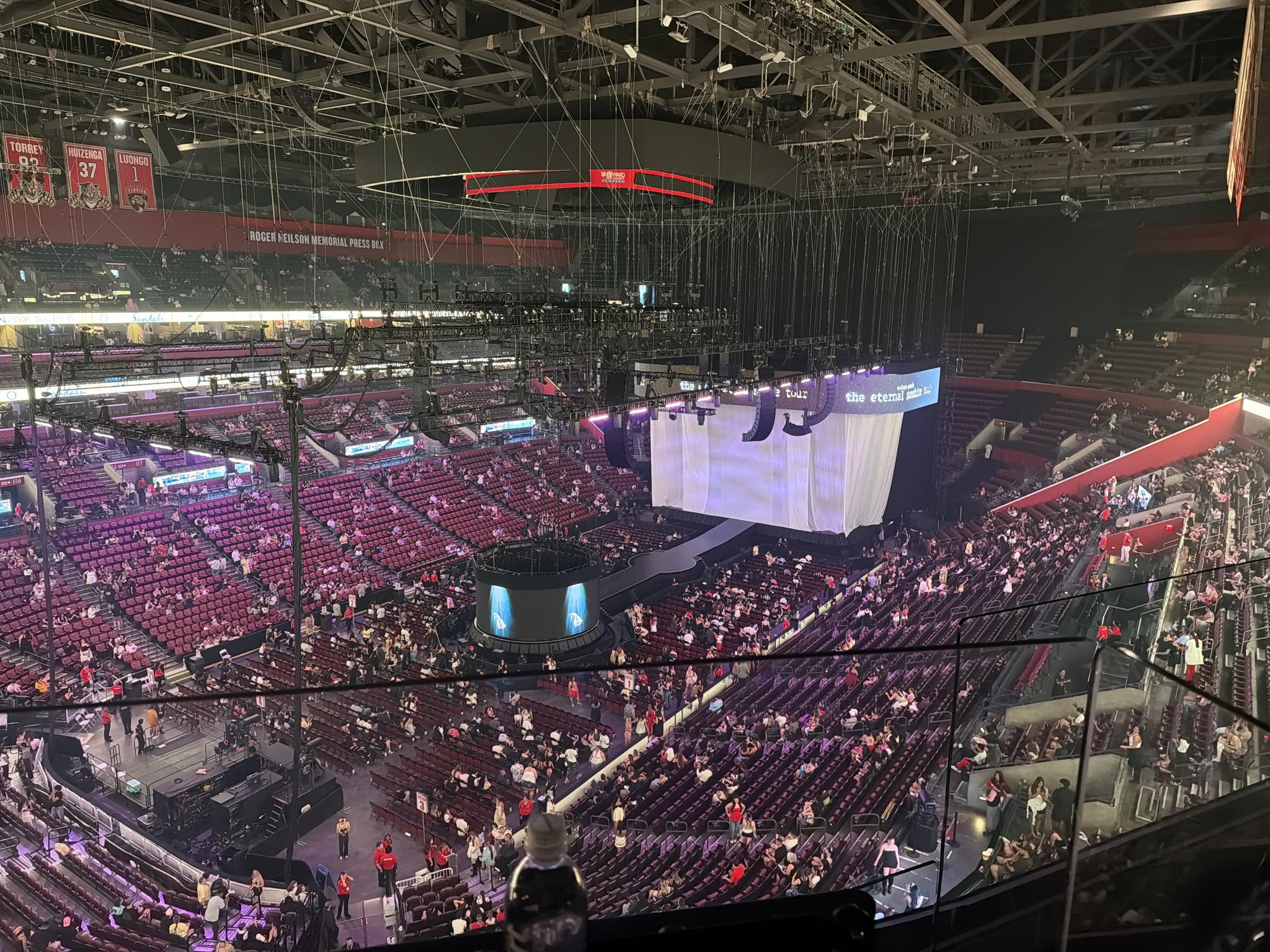Real Fan View taken from Section 306 at Amerant Bank Arena by Leigh B