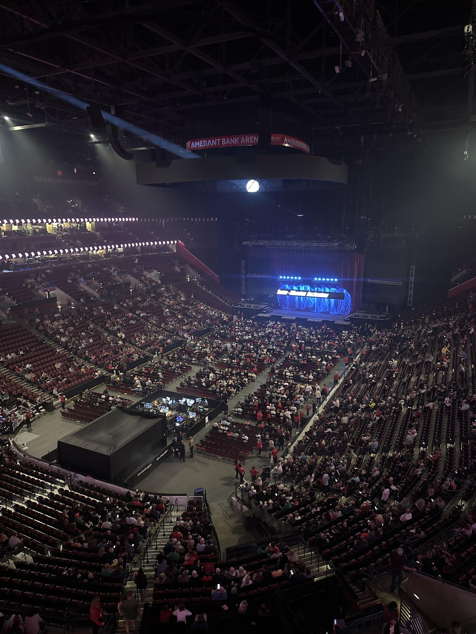 Real Fan View taken from Section 307 at Amerant Bank Arena by Emerson G