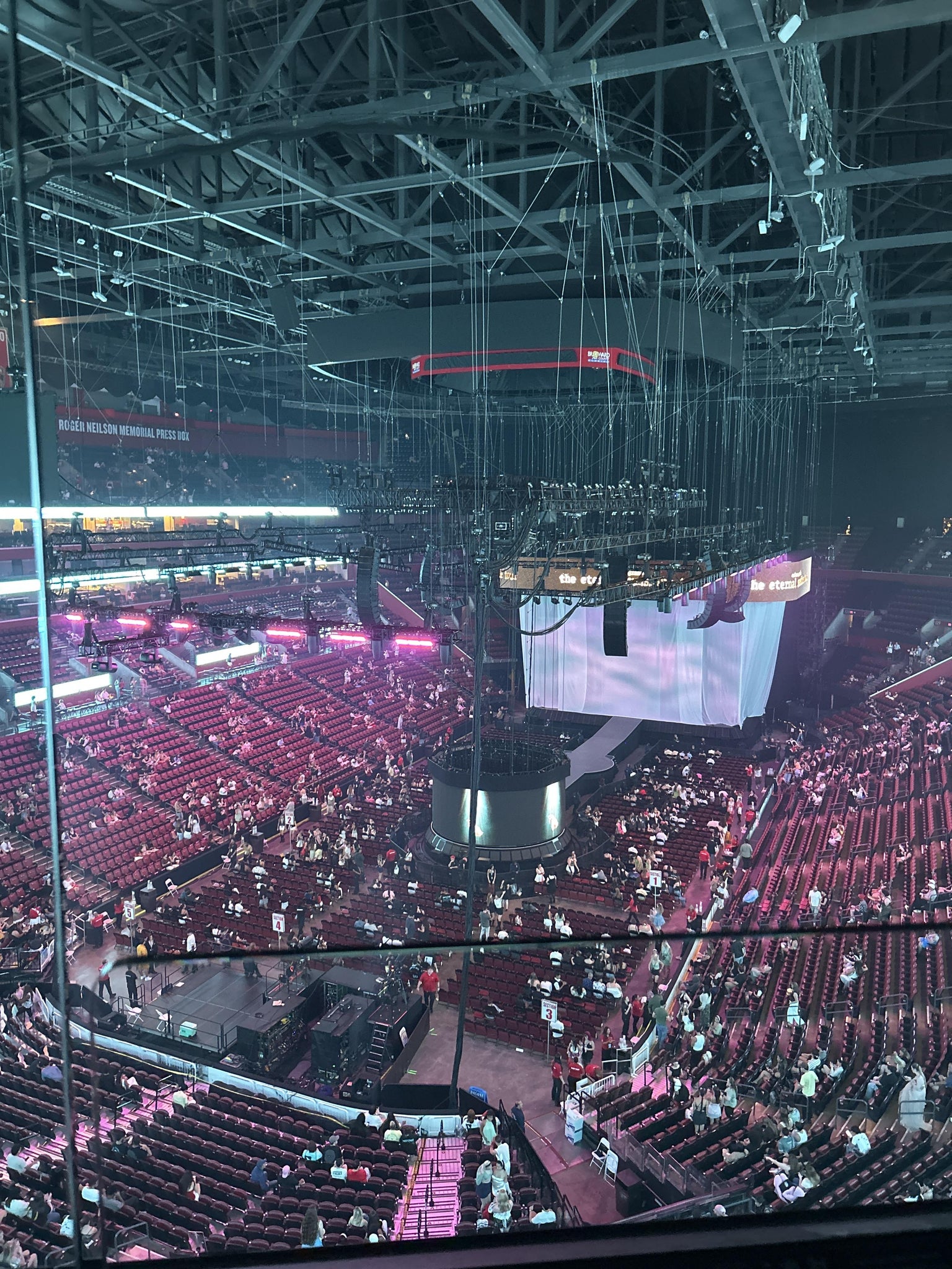 Real Fan View taken from Section 307 at Amerant Bank Arena by Anonymous User