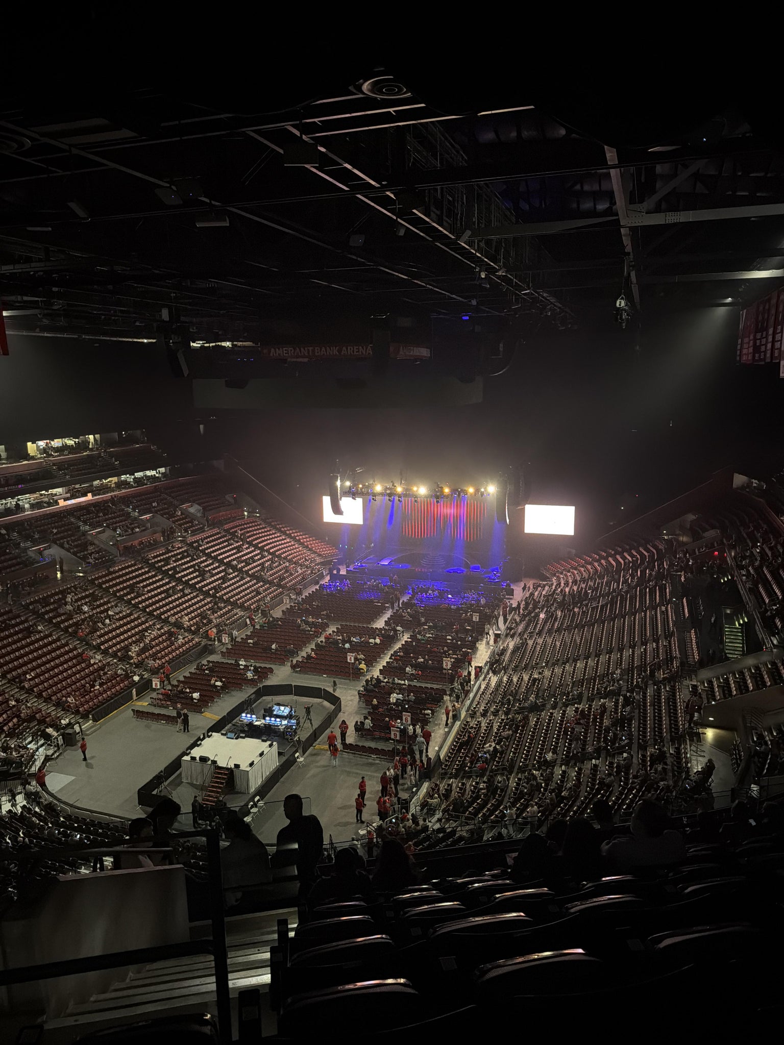 Real Fan View taken from Section 307 at Amerant Bank Arena by Kirstie D