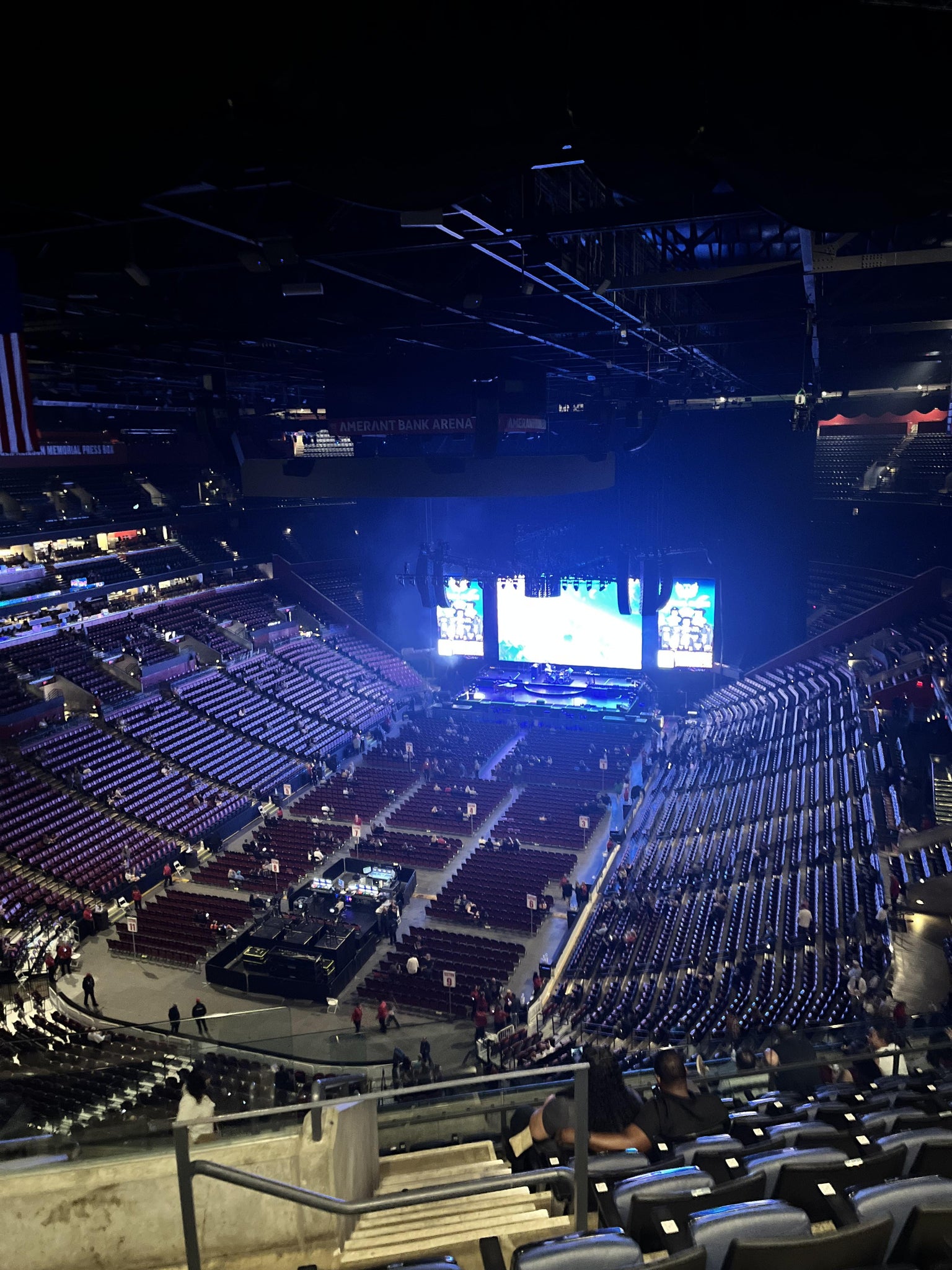 Real Fan View taken from Section 307 at Amerant Bank Arena by Kerry D