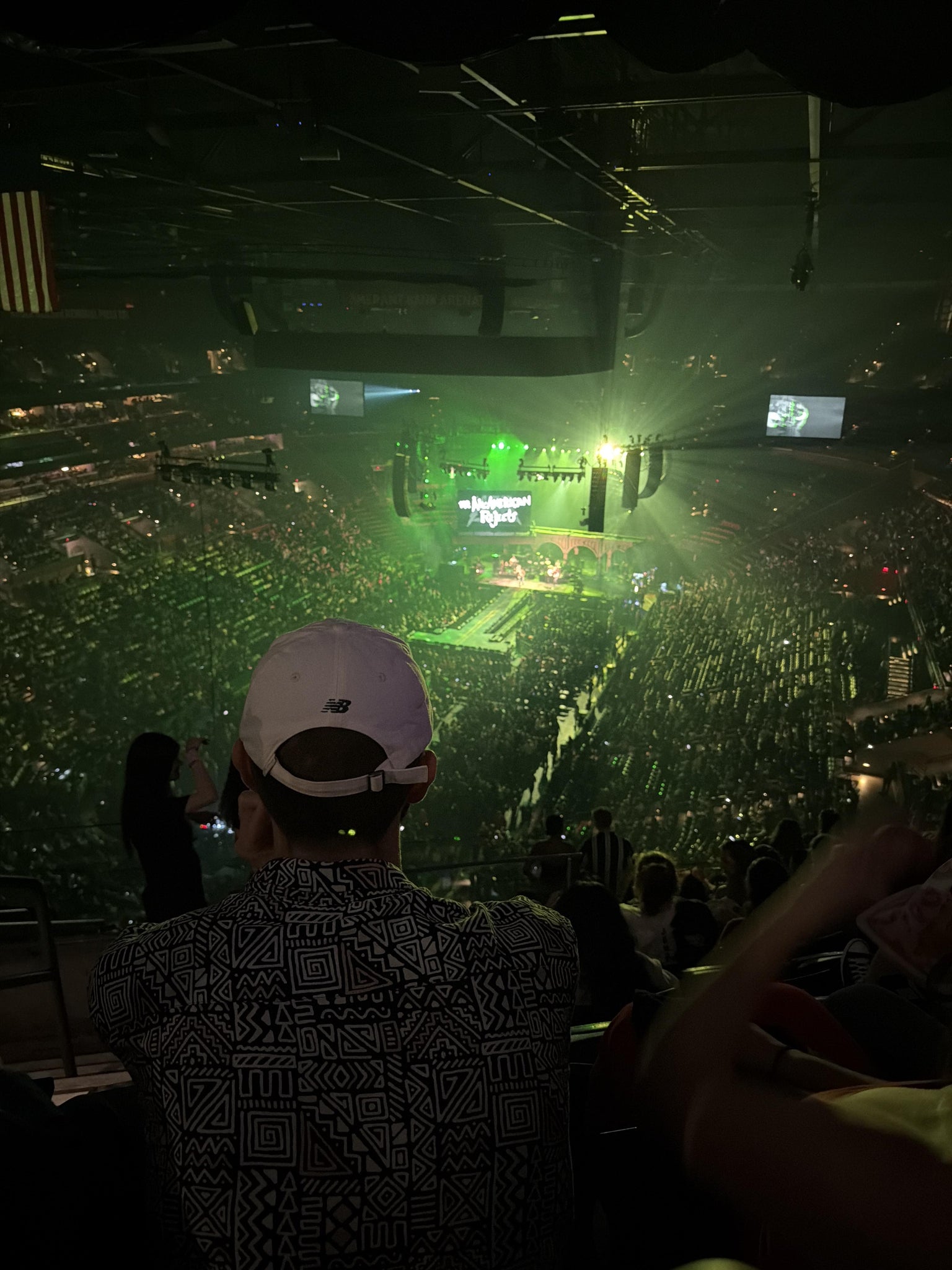 Real Fan View taken from Section 307 at Amerant Bank Arena by Flavia S