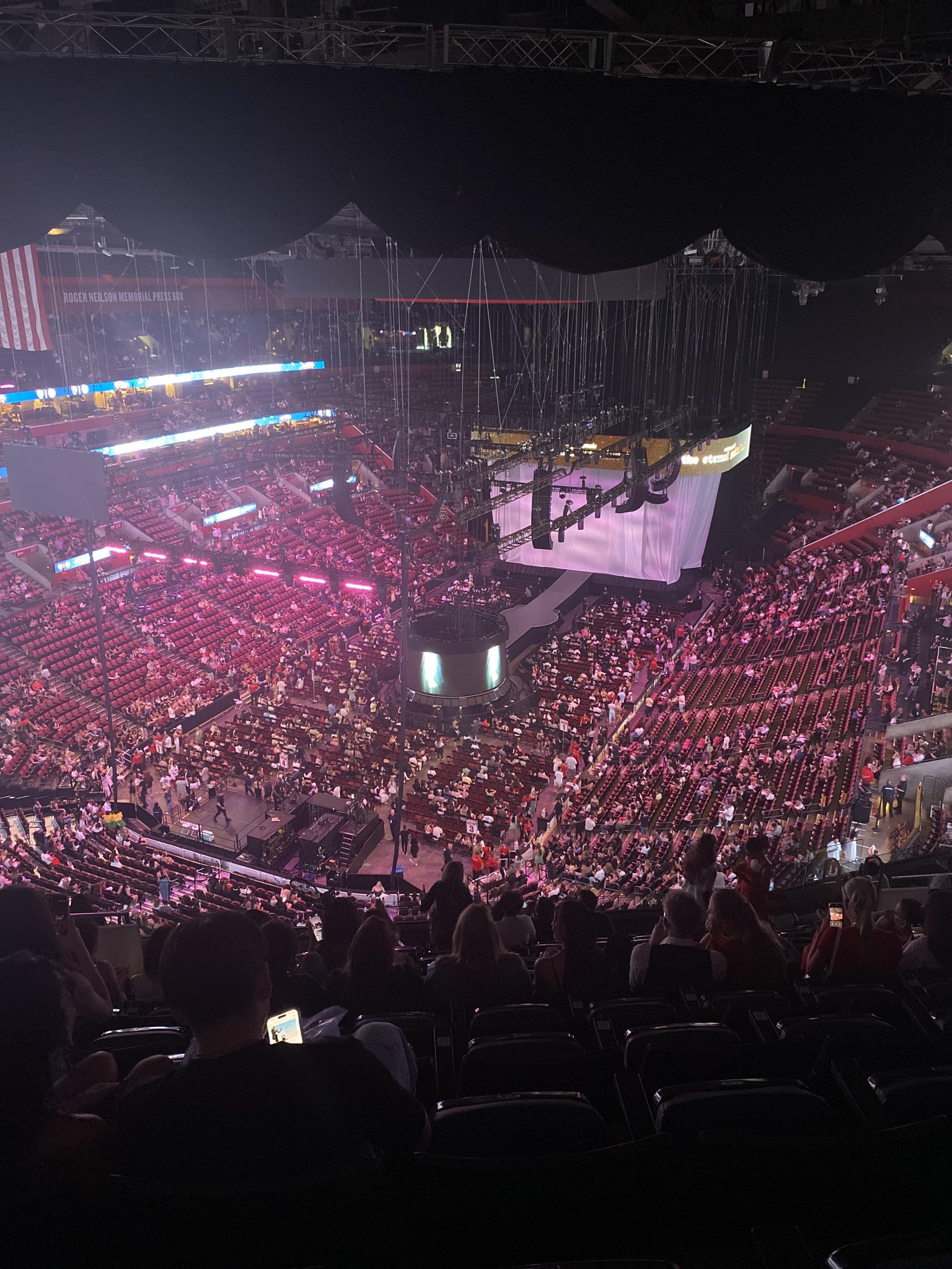 Real Fan View taken from Section 307 at Amerant Bank Arena by Kayla B
