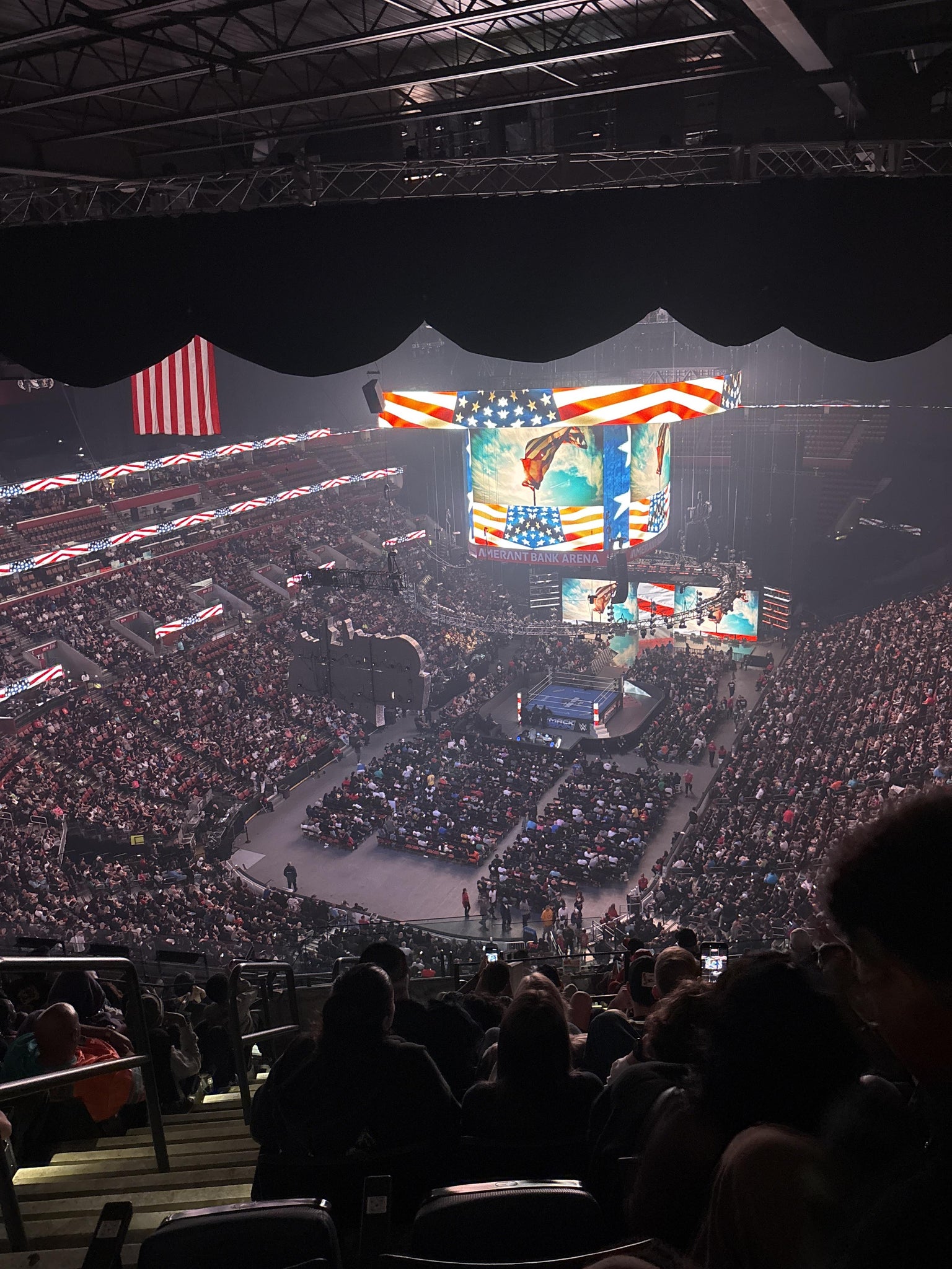 Real Fan View taken from Section 307 at Amerant Bank Arena by Kayla C