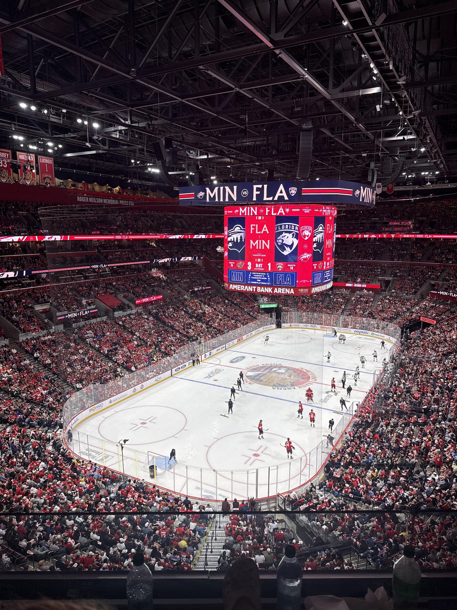 Real Fan View taken from Section 307 at Amerant Bank Arena by Anonymous User