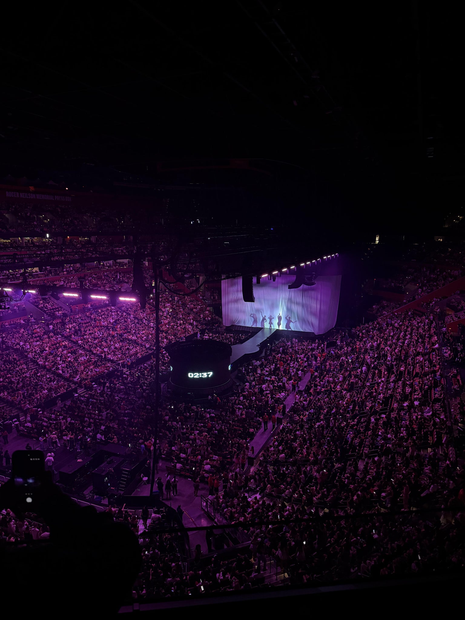 Real Fan View taken from Section 307 at Amerant Bank Arena by Pablo S