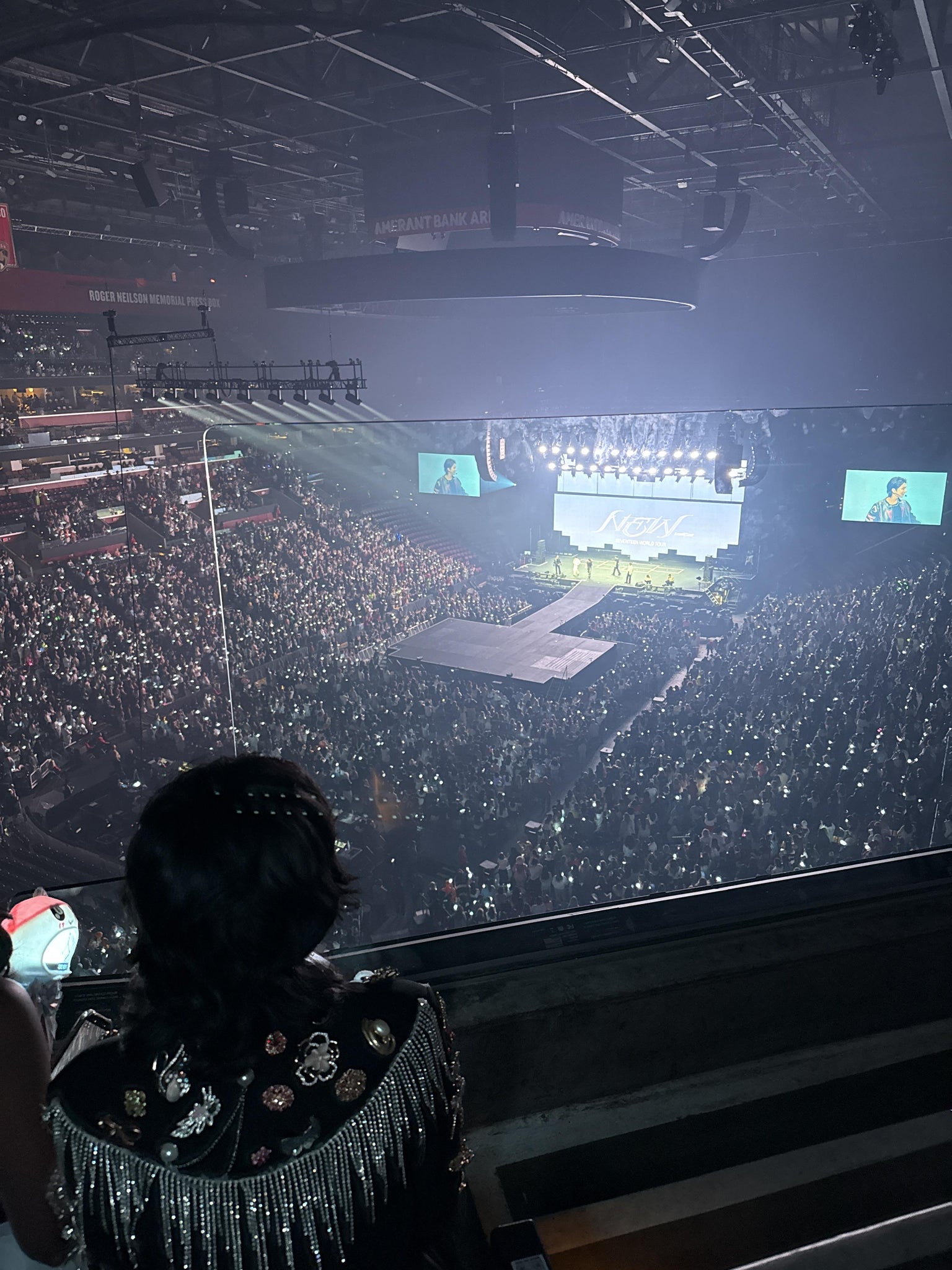 Real Fan View taken from Section 307 at Amerant Bank Arena by Shavon W