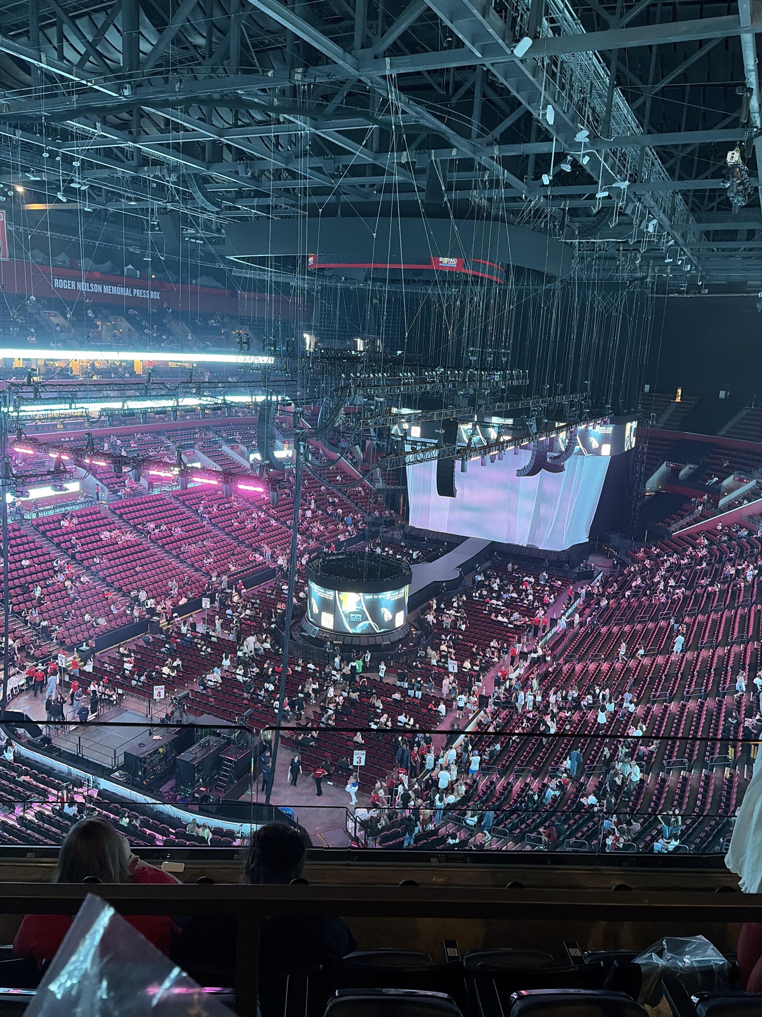 Real Fan View taken from Section 307 at Amerant Bank Arena by Tishaly A