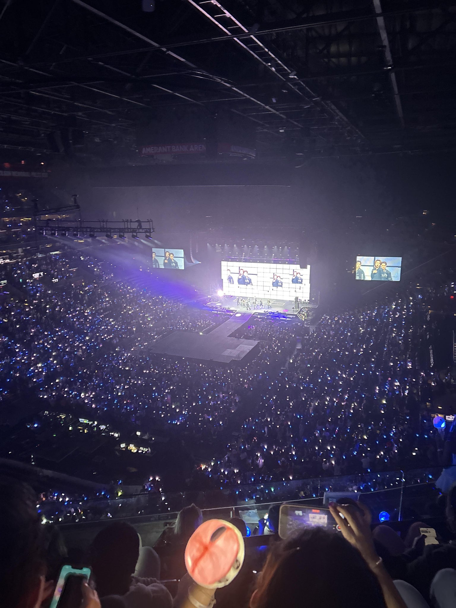 Real Fan View taken from Section 307 at Amerant Bank Arena by Kyra S