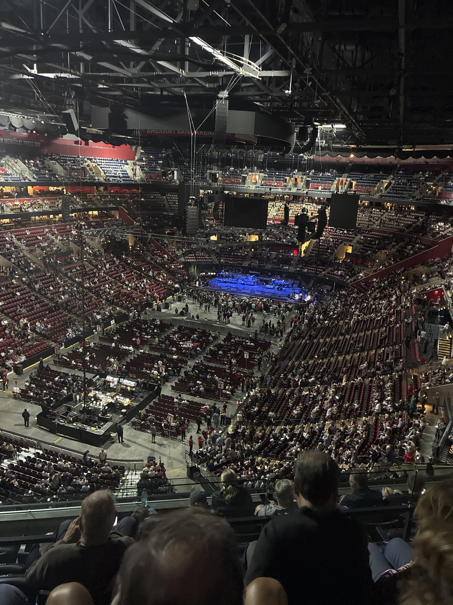 Real Fan View taken from Section 307 at Amerant Bank Arena by James C