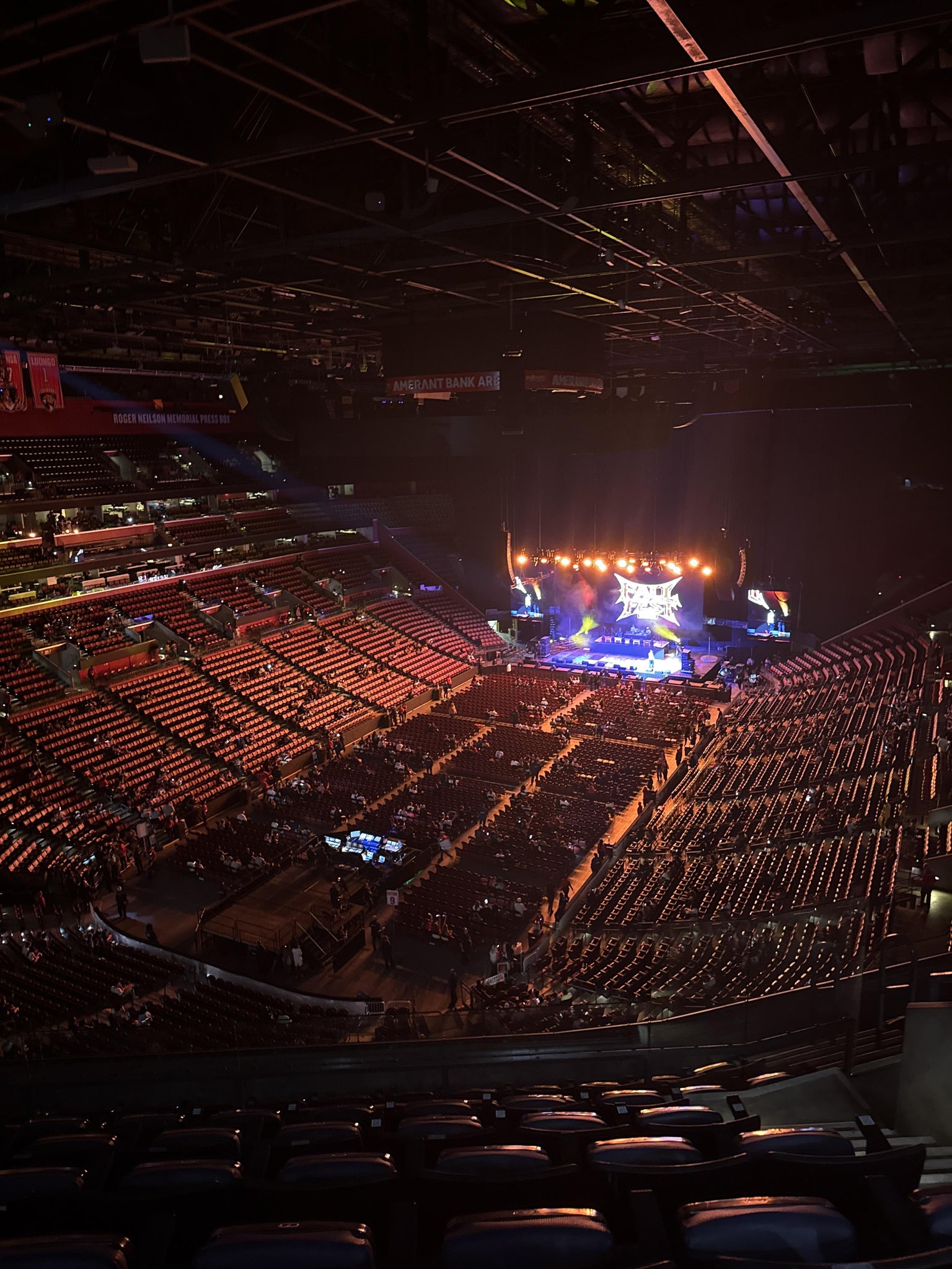 Real Fan View taken from Section 307 at Amerant Bank Arena by Raelyn C