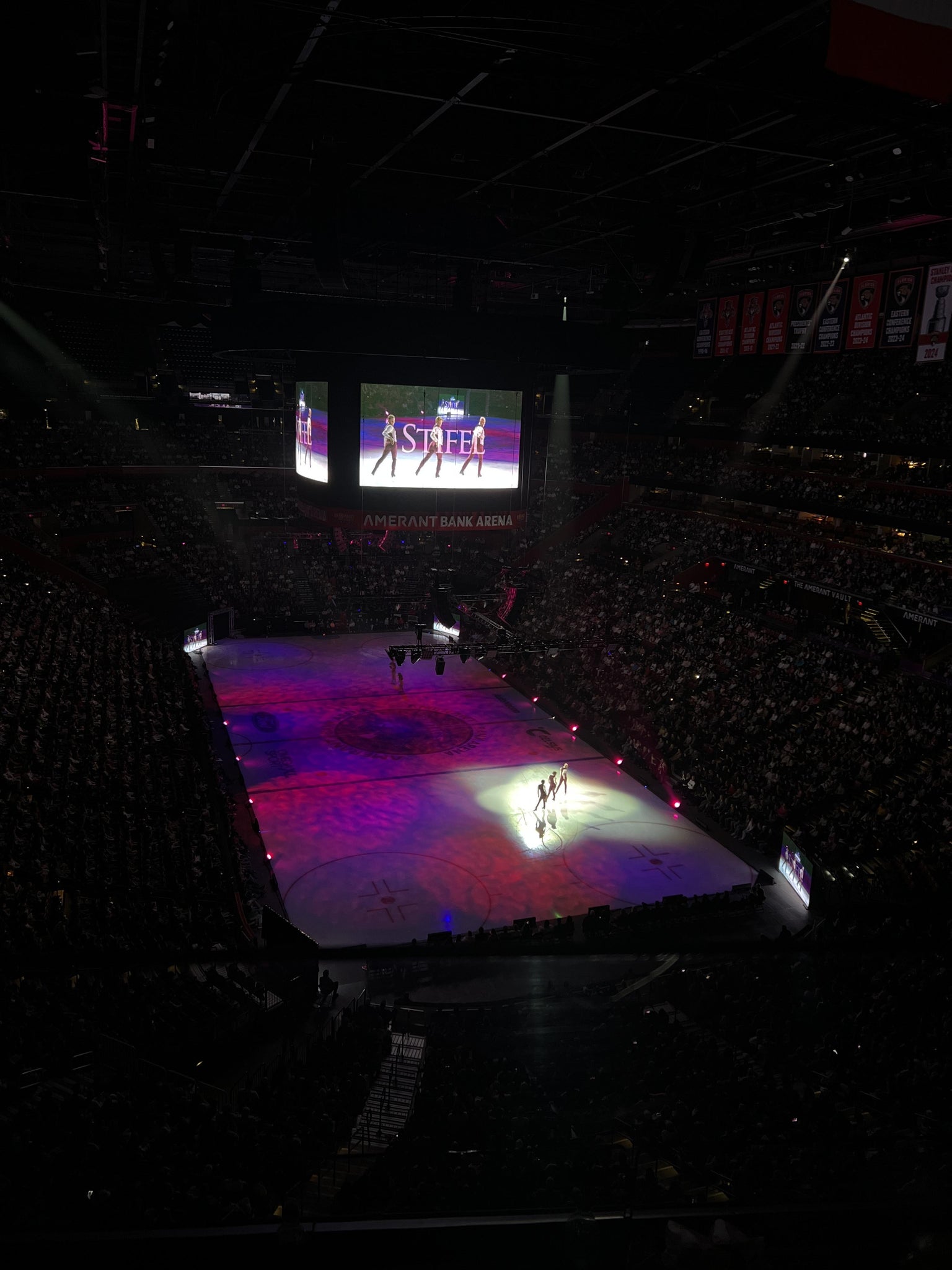 Real Fan View taken from Section 311 at Amerant Bank Arena by Segundo R