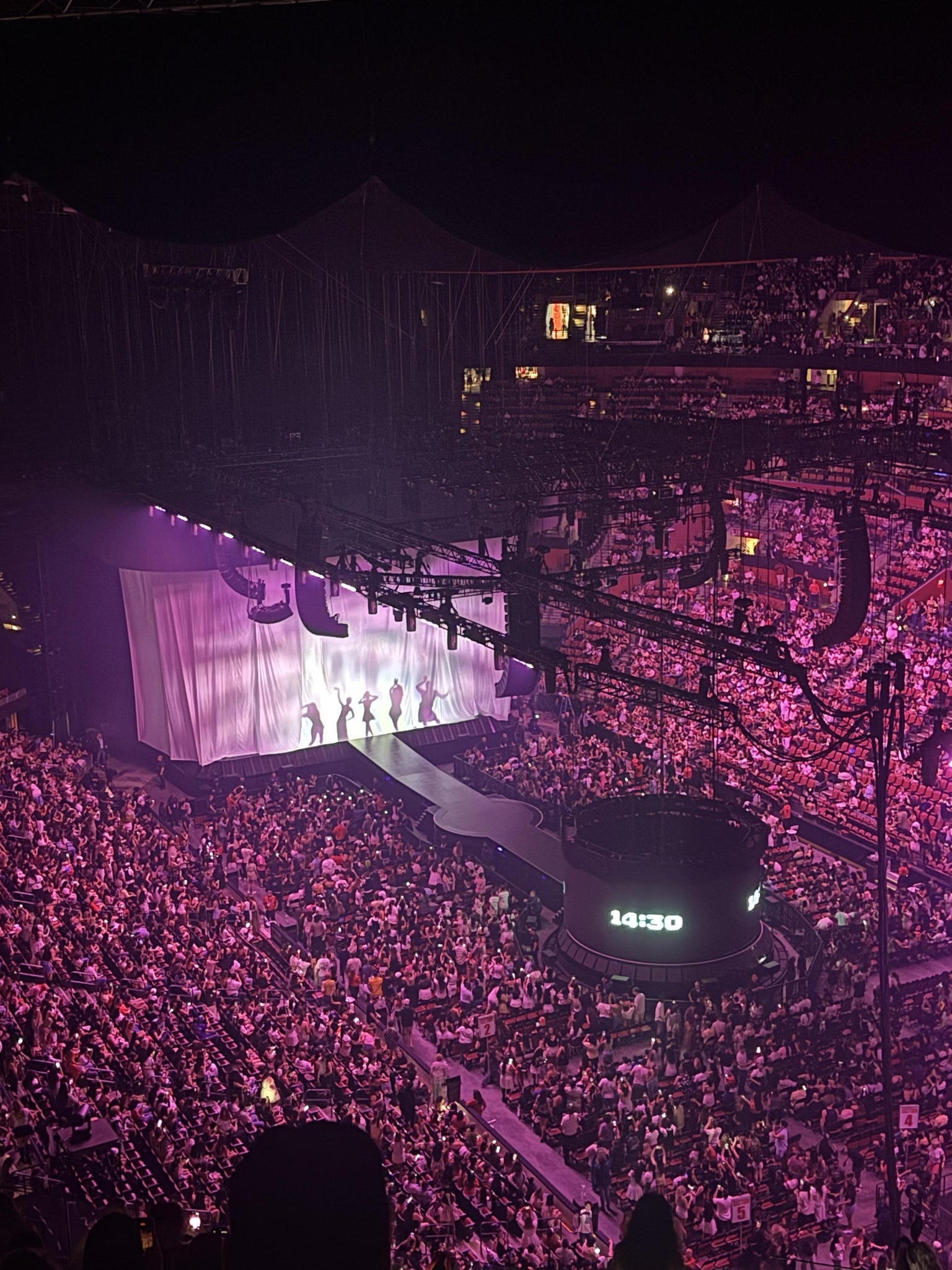 Real Fan View taken from Section 313 at Amerant Bank Arena by Alexa K