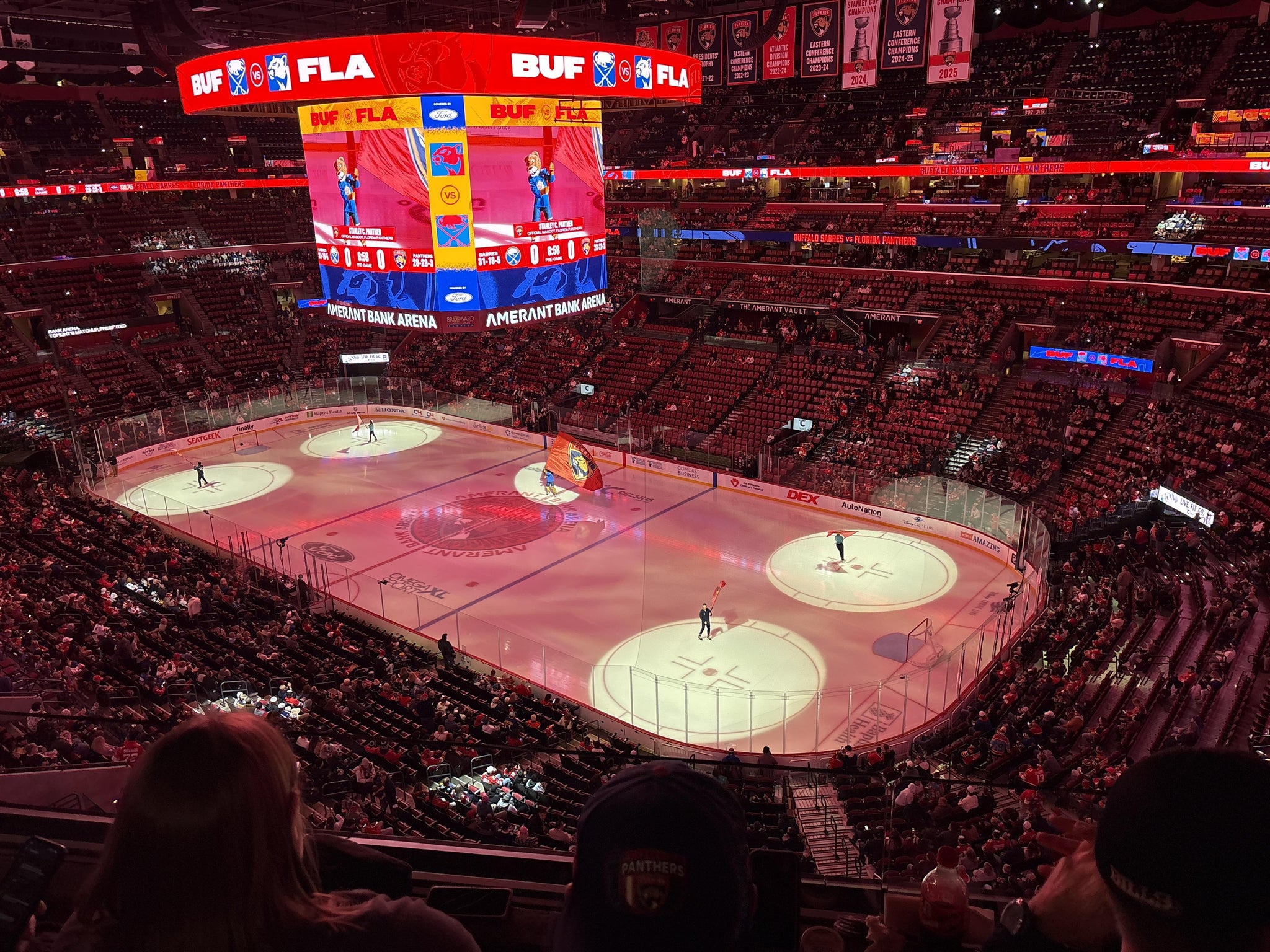 Real Fan View taken from Section 314 at Amerant Bank Arena by Brent F
