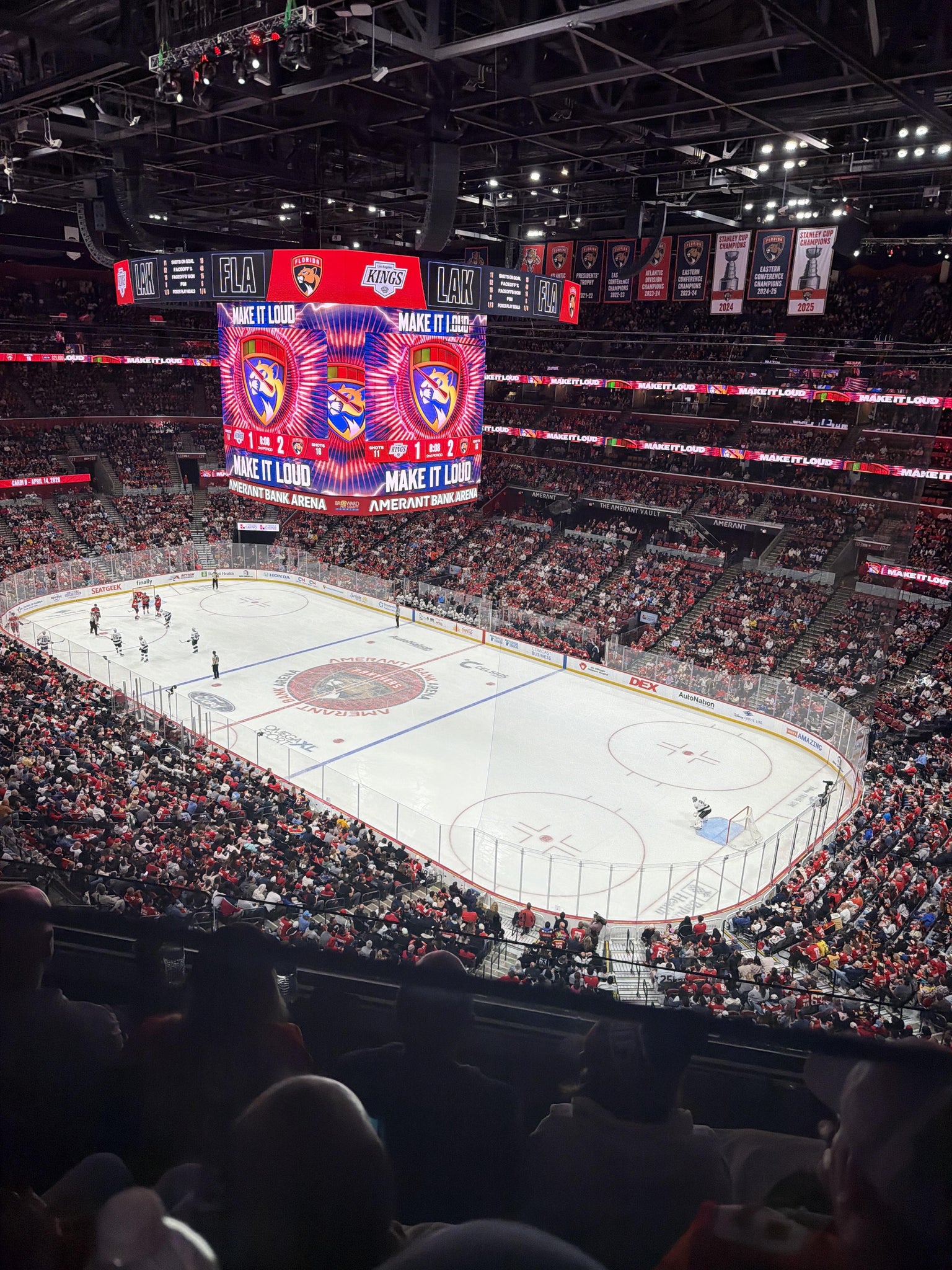 Real Fan View taken from Section 314 at Amerant Bank Arena by Anonymous User