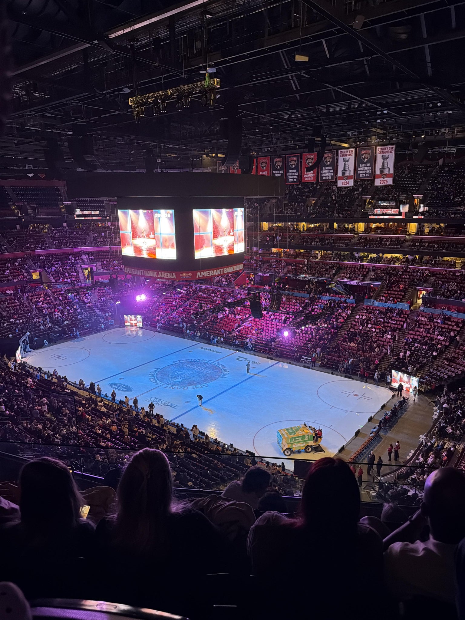 Real Fan View taken from Section 314 at Amerant Bank Arena by Mikayla F