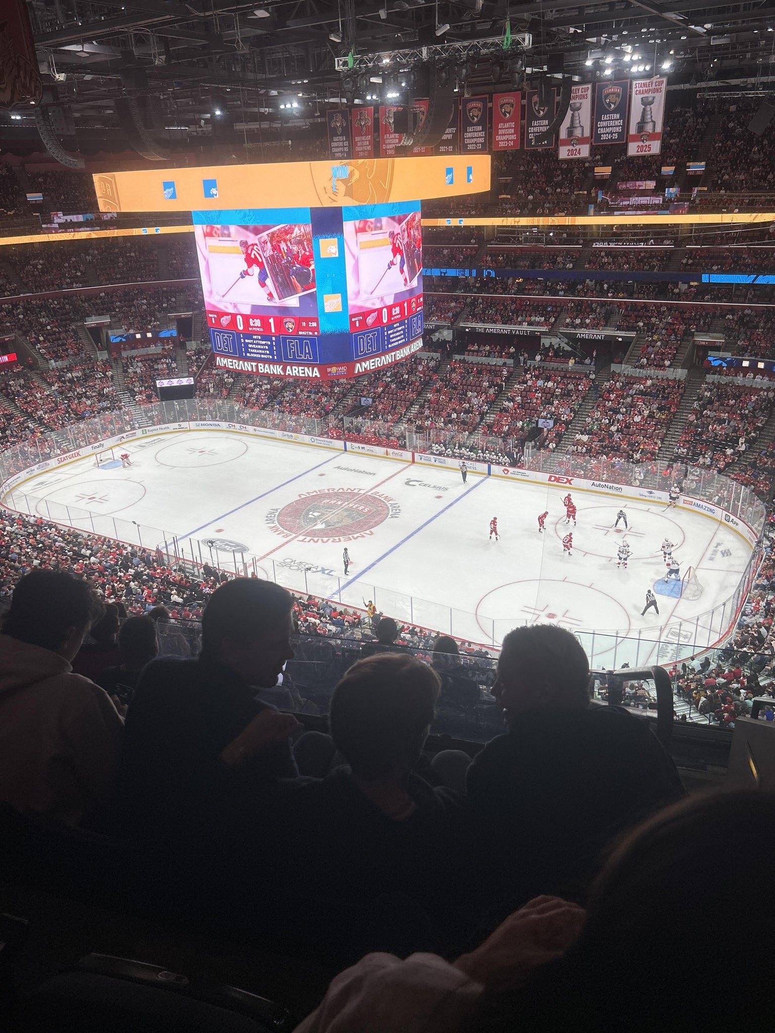 Real Fan View taken from Section 315 at Amerant Bank Arena by Bryan M