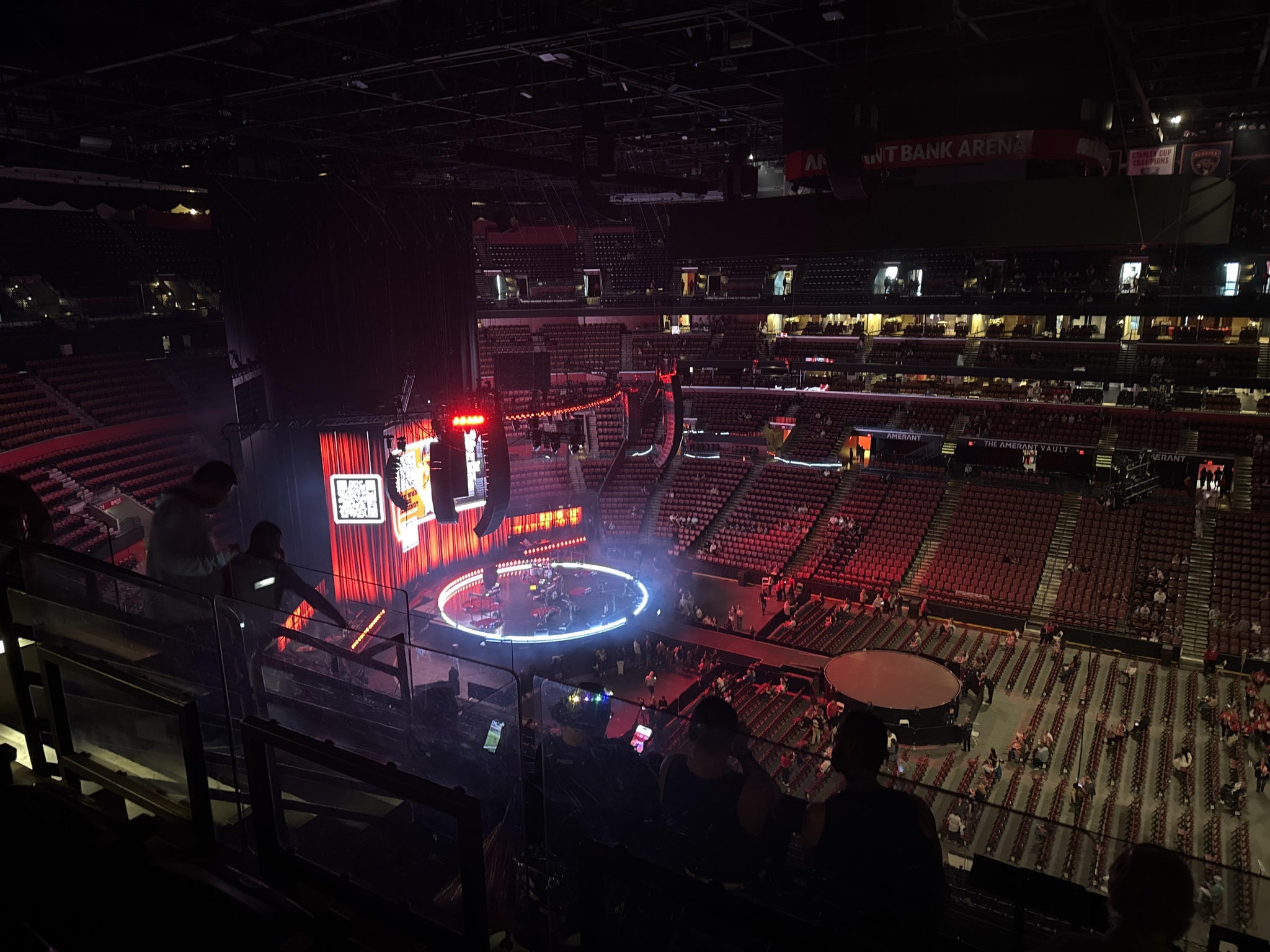 Real Fan View taken from Section 317 at Amerant Bank Arena by Conny B