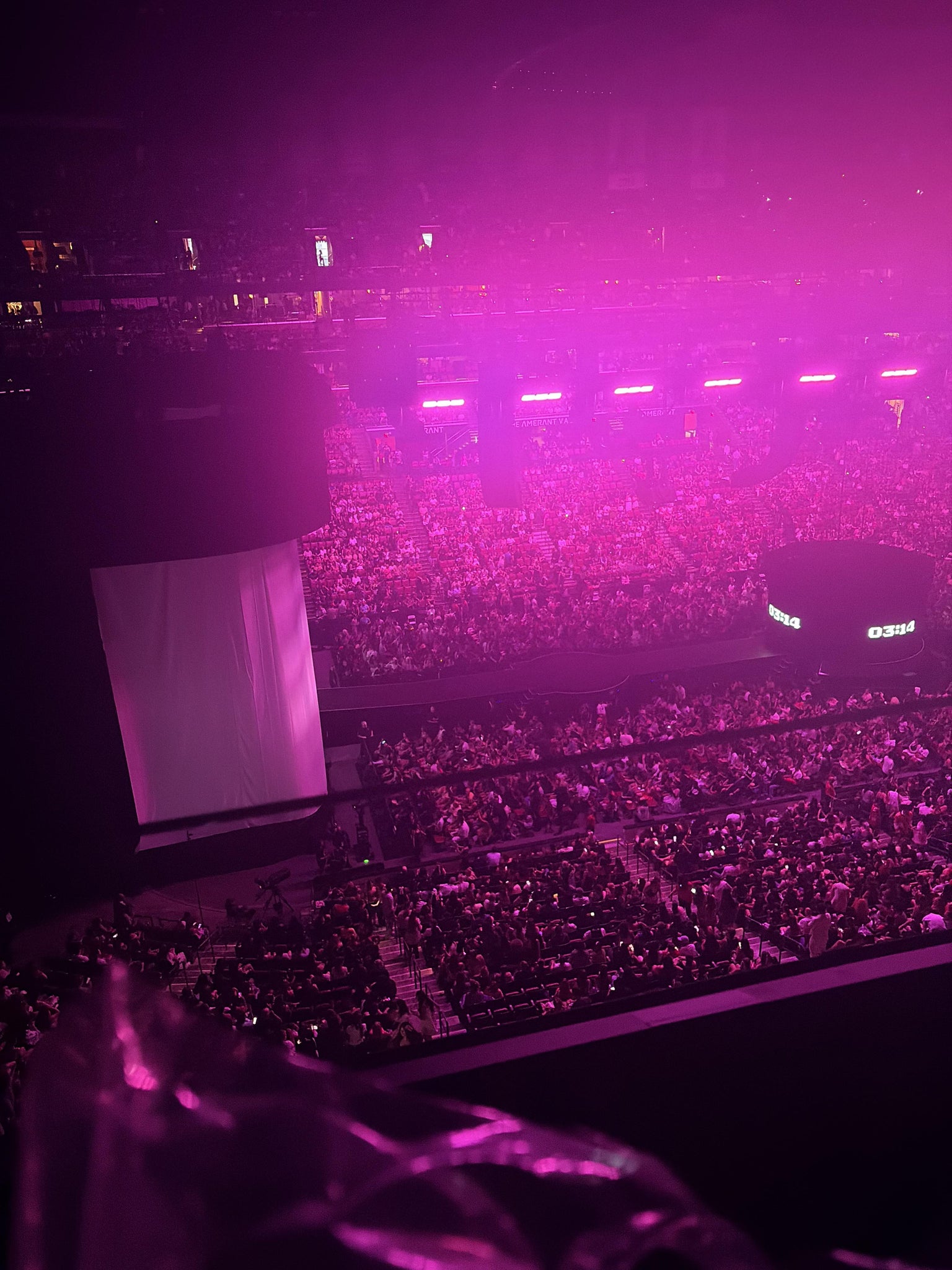 Real Fan View taken from Section 320 at Amerant Bank Arena by Anonymous User