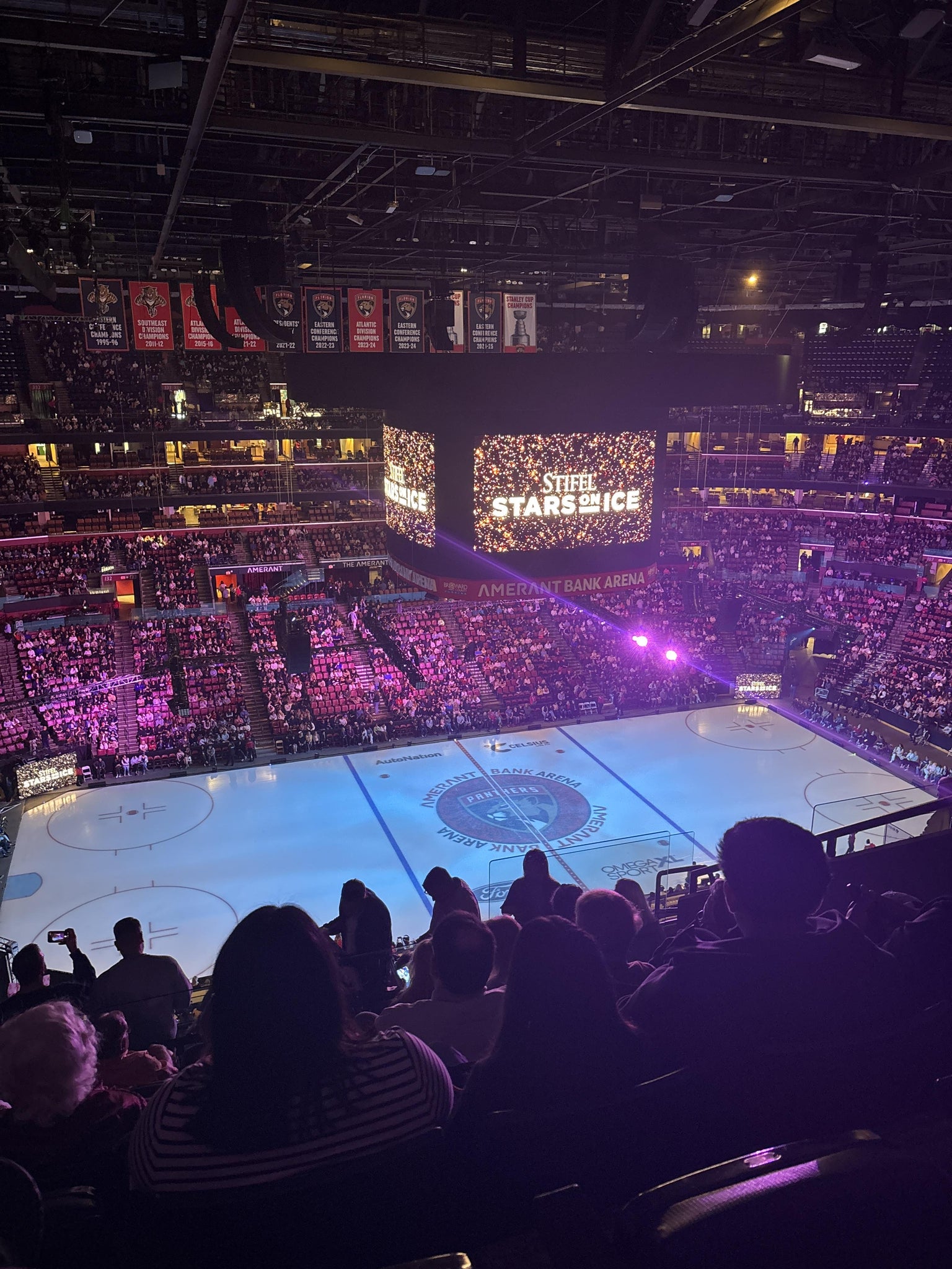 Real Fan View taken from Section 320 at Amerant Bank Arena by Nailah D