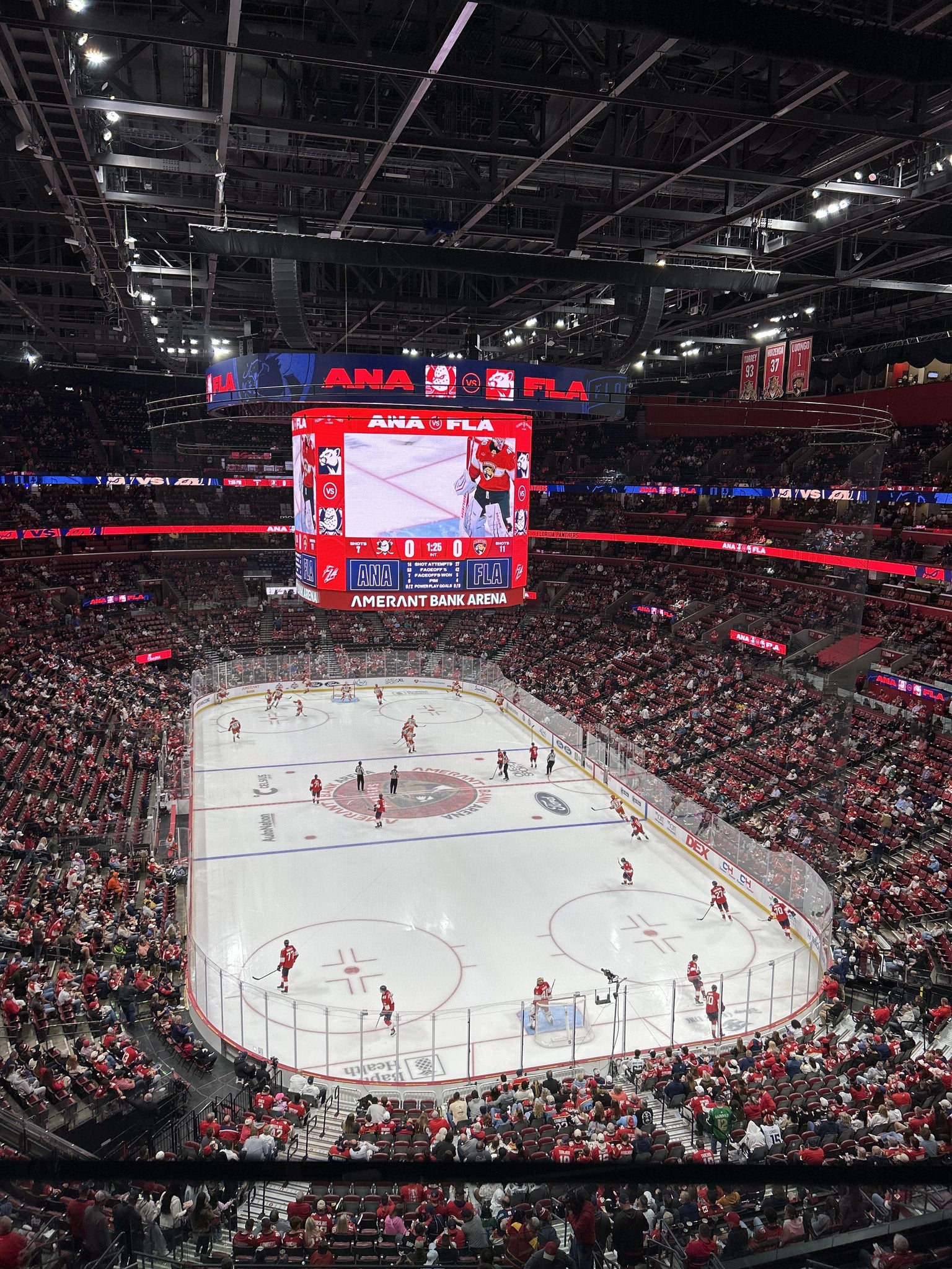 Real Fan View taken from Section 328 at Amerant Bank Arena by Anonymous User