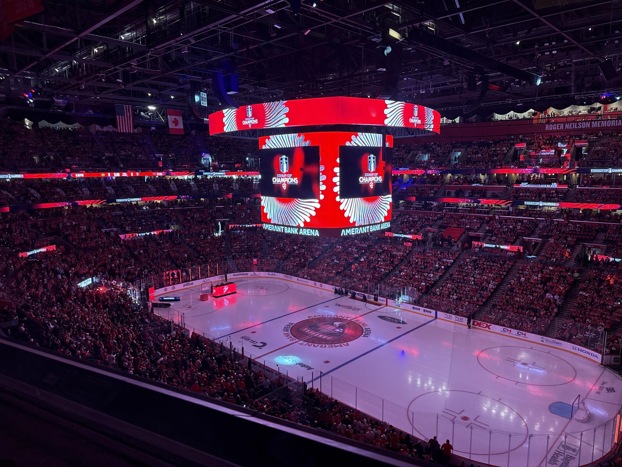 Real Fan View taken from Section 331 at Amerant Bank Arena by Anonymous User