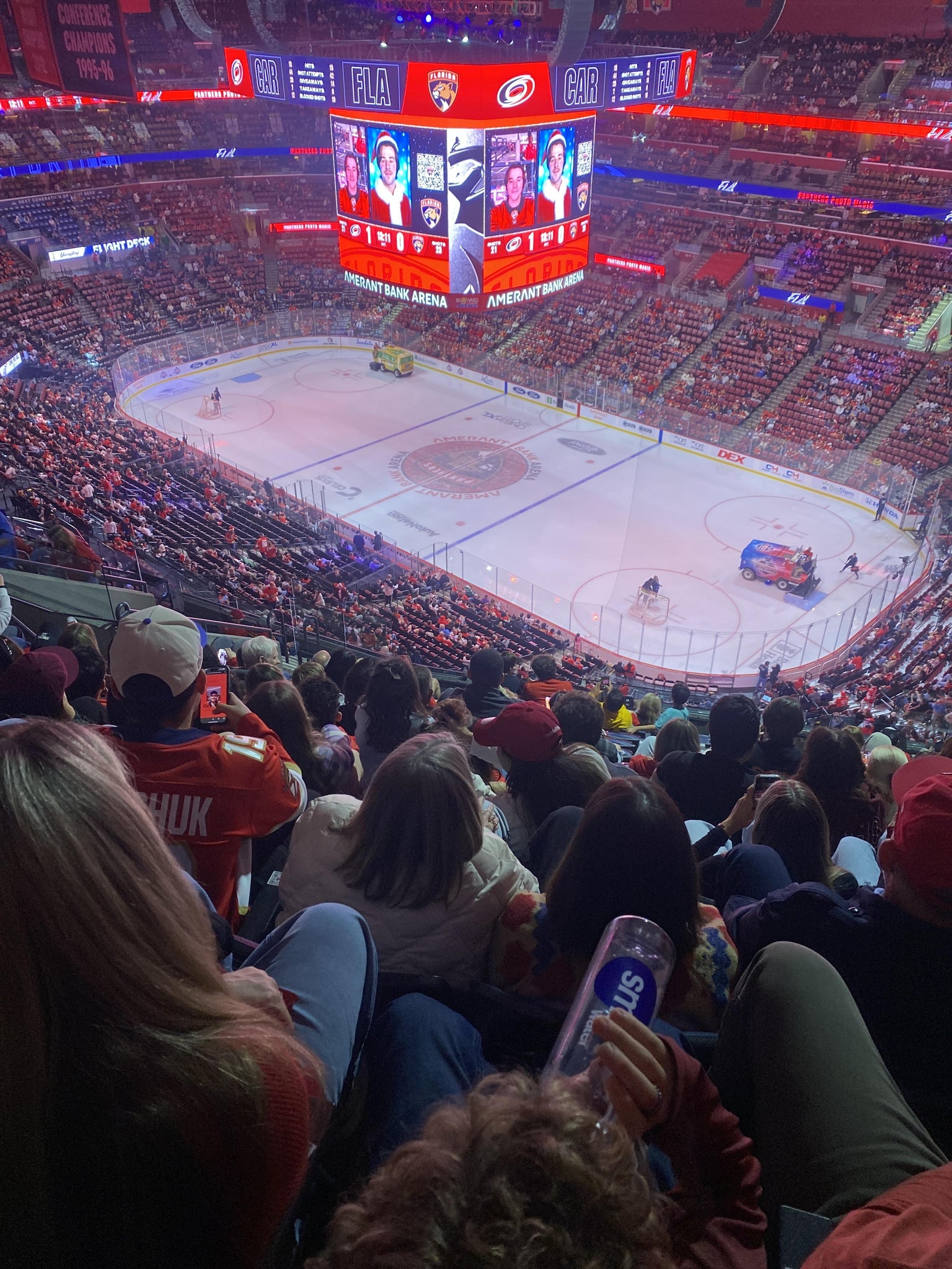 Real Fan View taken from Section 331 at Amerant Bank Arena by Richard C