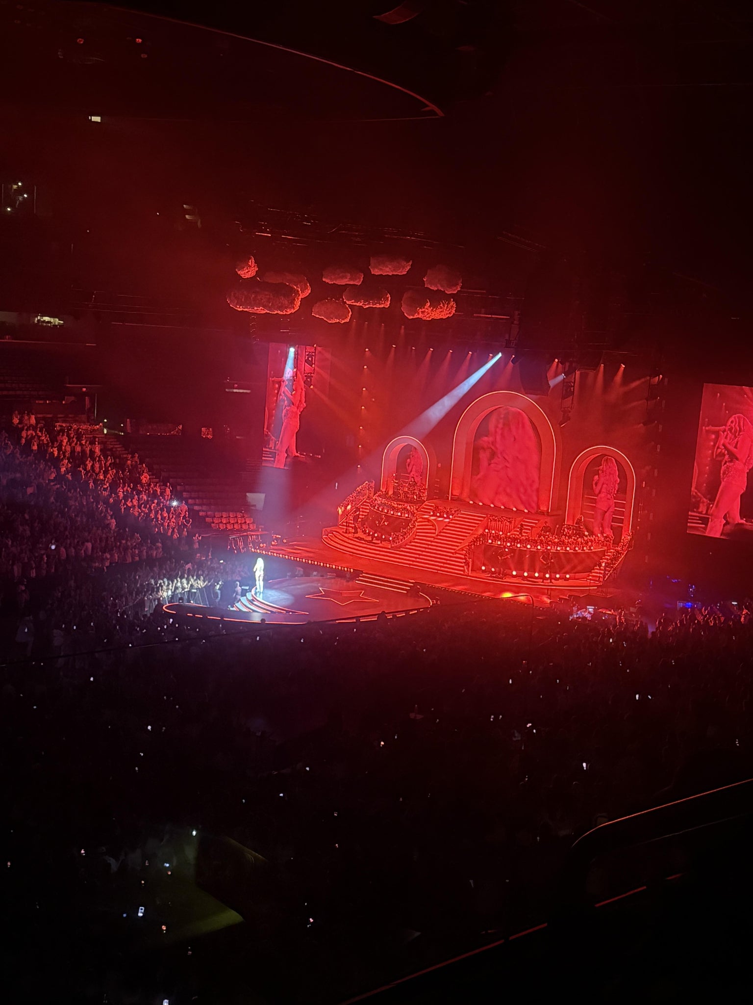 Vue réelle des fans prise de la Section CL 05 au site Amerant Bank Arena par Jeanette G