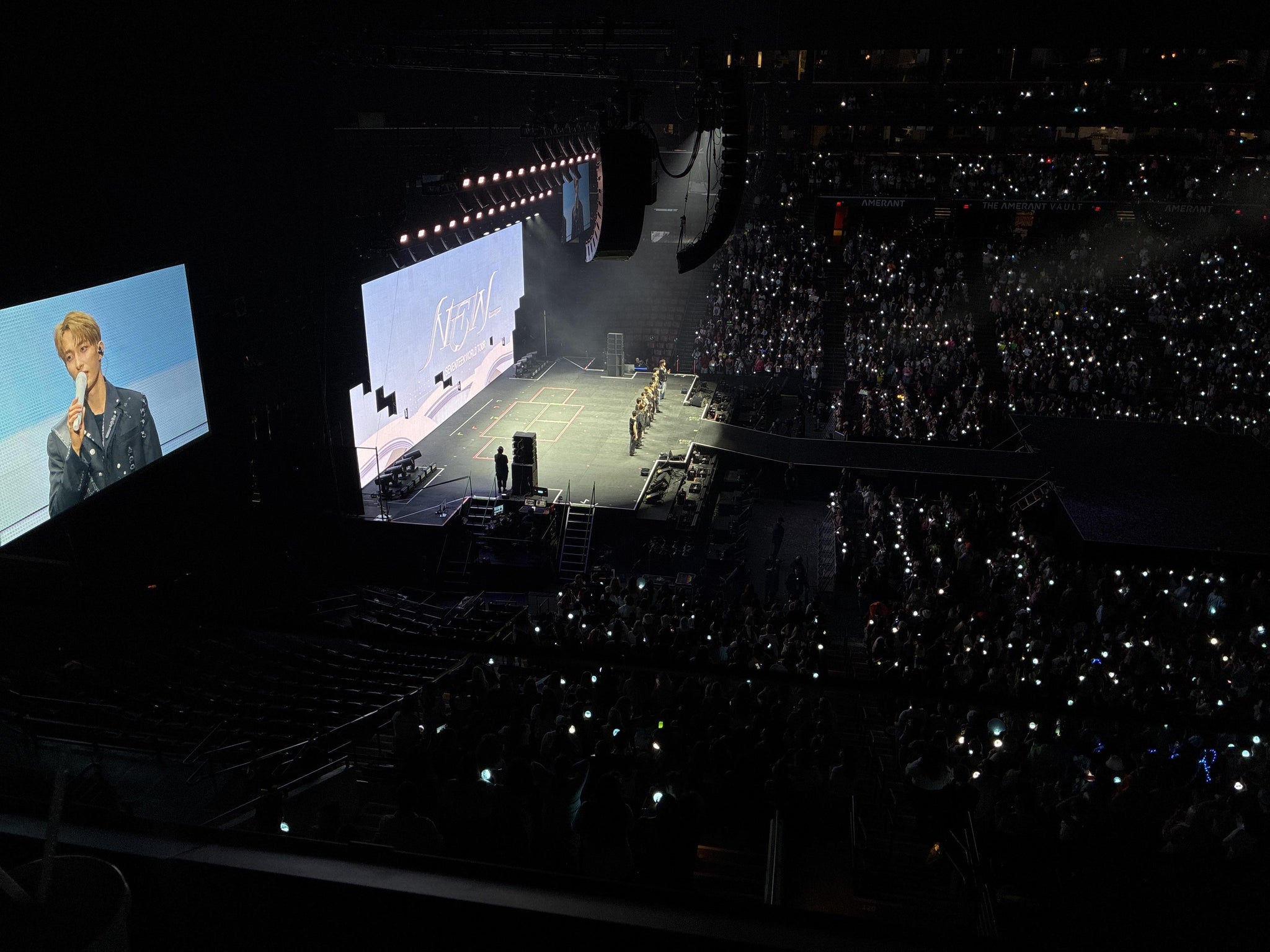 Real Fan View taken from Club 19 at Amerant Bank Arena by Ashley M