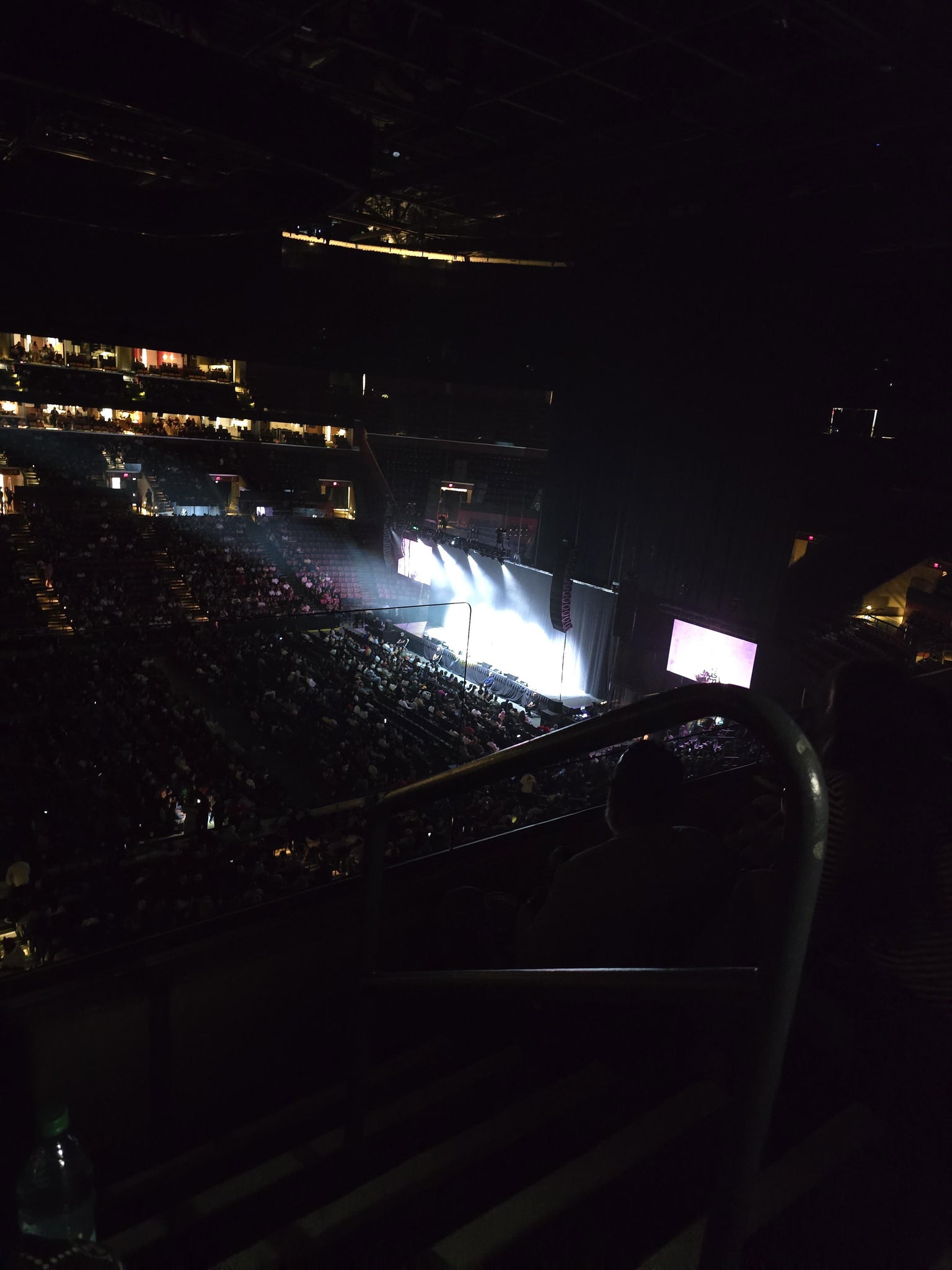 Real Fan View taken from Club 2 at Amerant Bank Arena by Jessica C