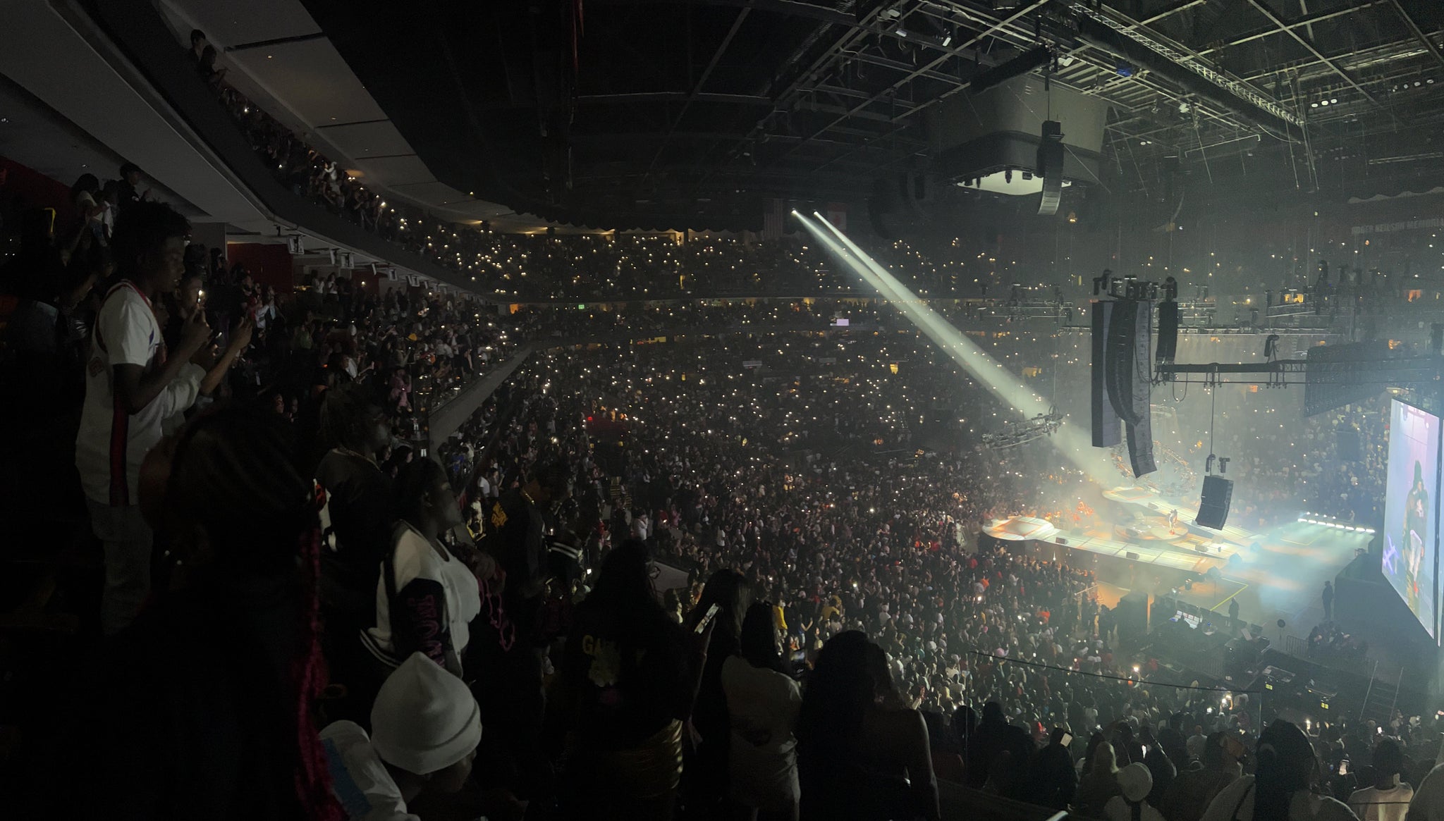 Real Fan View taken from Club 31 at Amerant Bank Arena by Markayla W