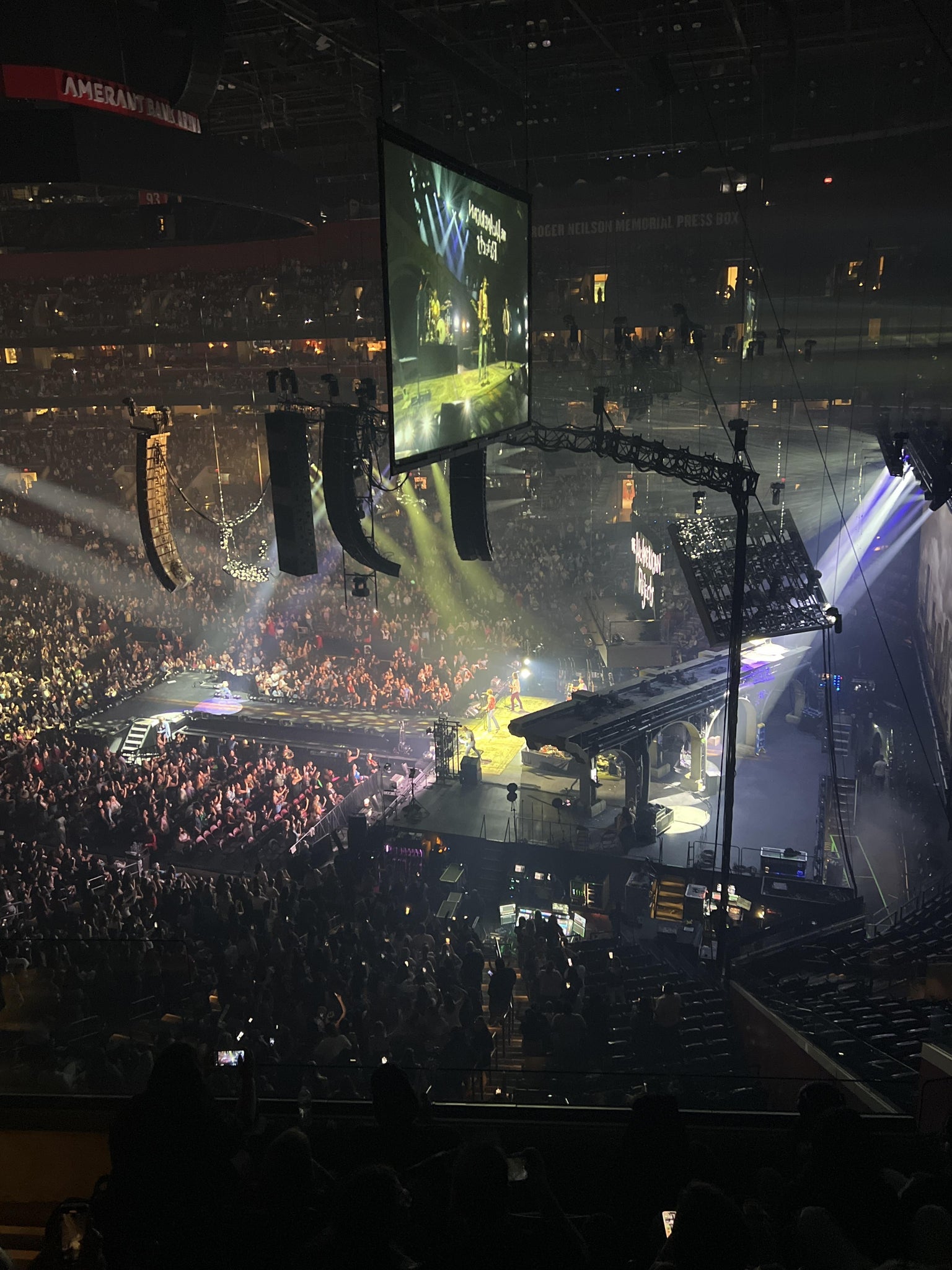 Real Fan View taken from Club 32 at Amerant Bank Arena by Daraimis P