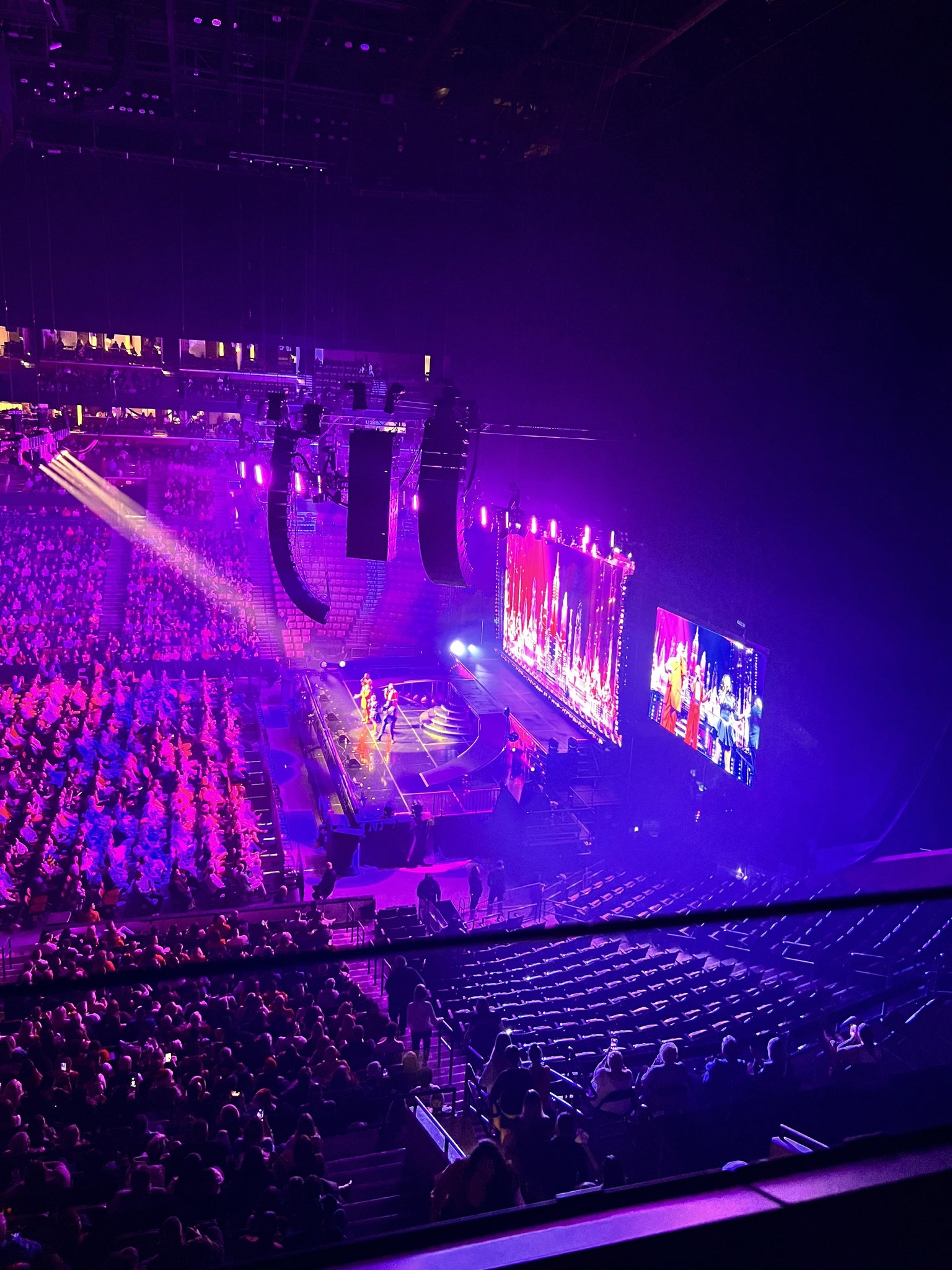 Real Fan View taken from Club 34 at Amerant Bank Arena by Mindy G